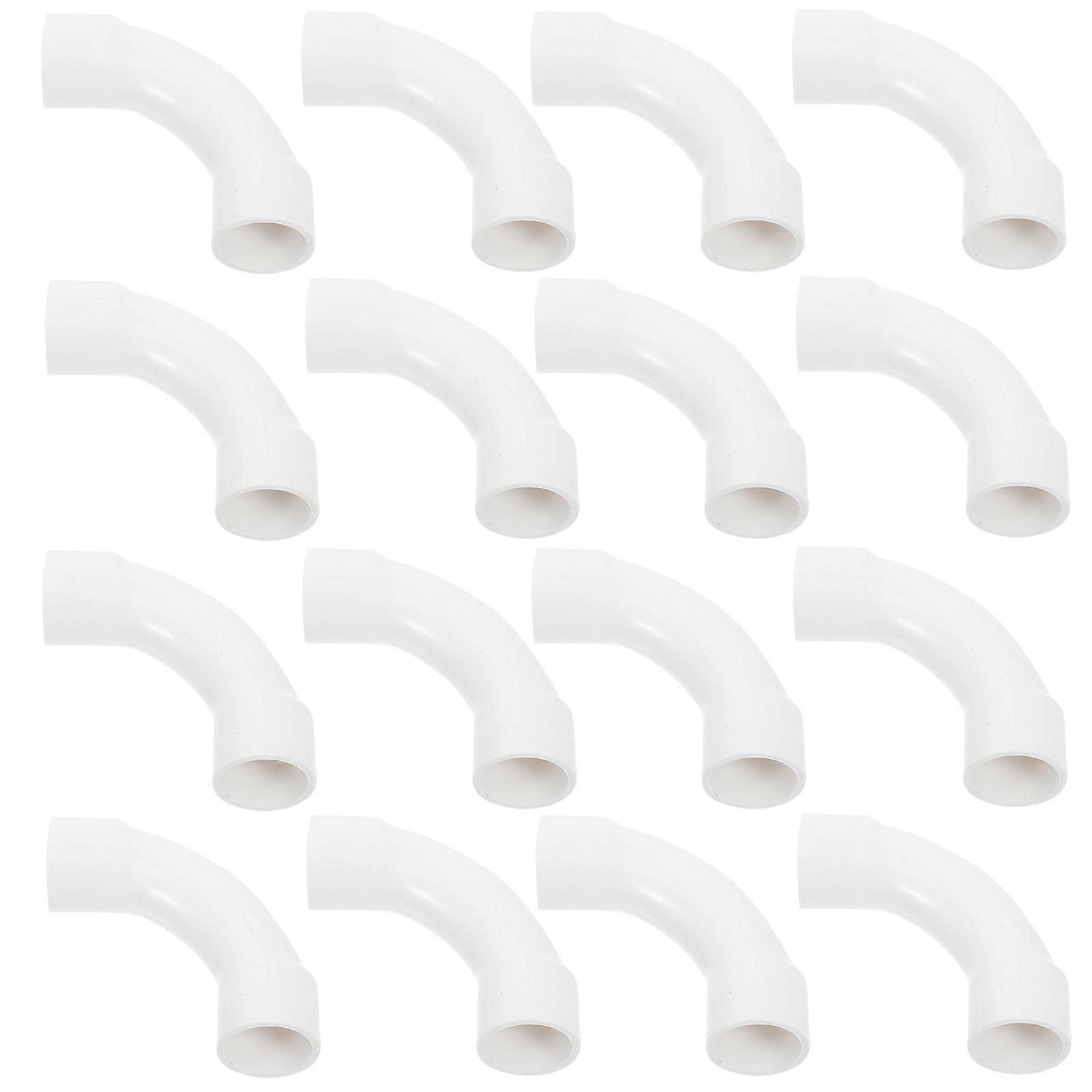 90 Degree Pipe Fitting Connector 125 Pcs Designed For Residential Wiring Electrical Projects 24mm Outer Diameter Reliable And
