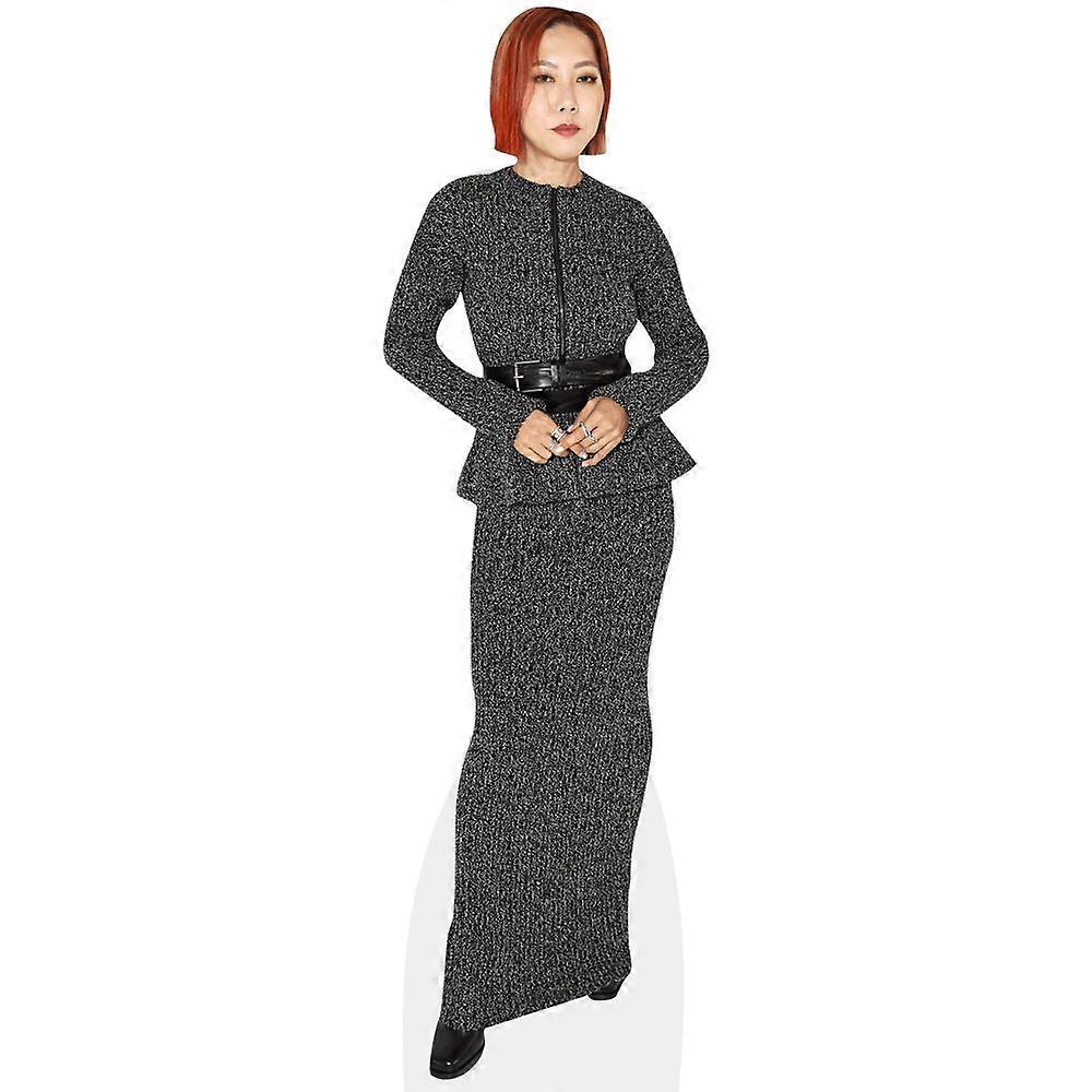 Faye Tsui (Grey Outfit) Cardboard Cutout (lifesize OR mini size). Standee. Stand Up.
