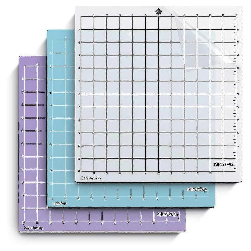 Ni tapete de corte para silhueta Cameo 4/3/2/1 (12x12 polegadas 3pack)