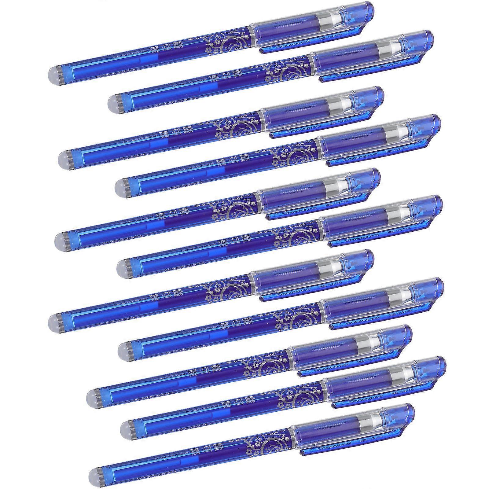 Blue Erasable Pens Erasable Pen Set for Accurate Writing Tasks 36Pcs