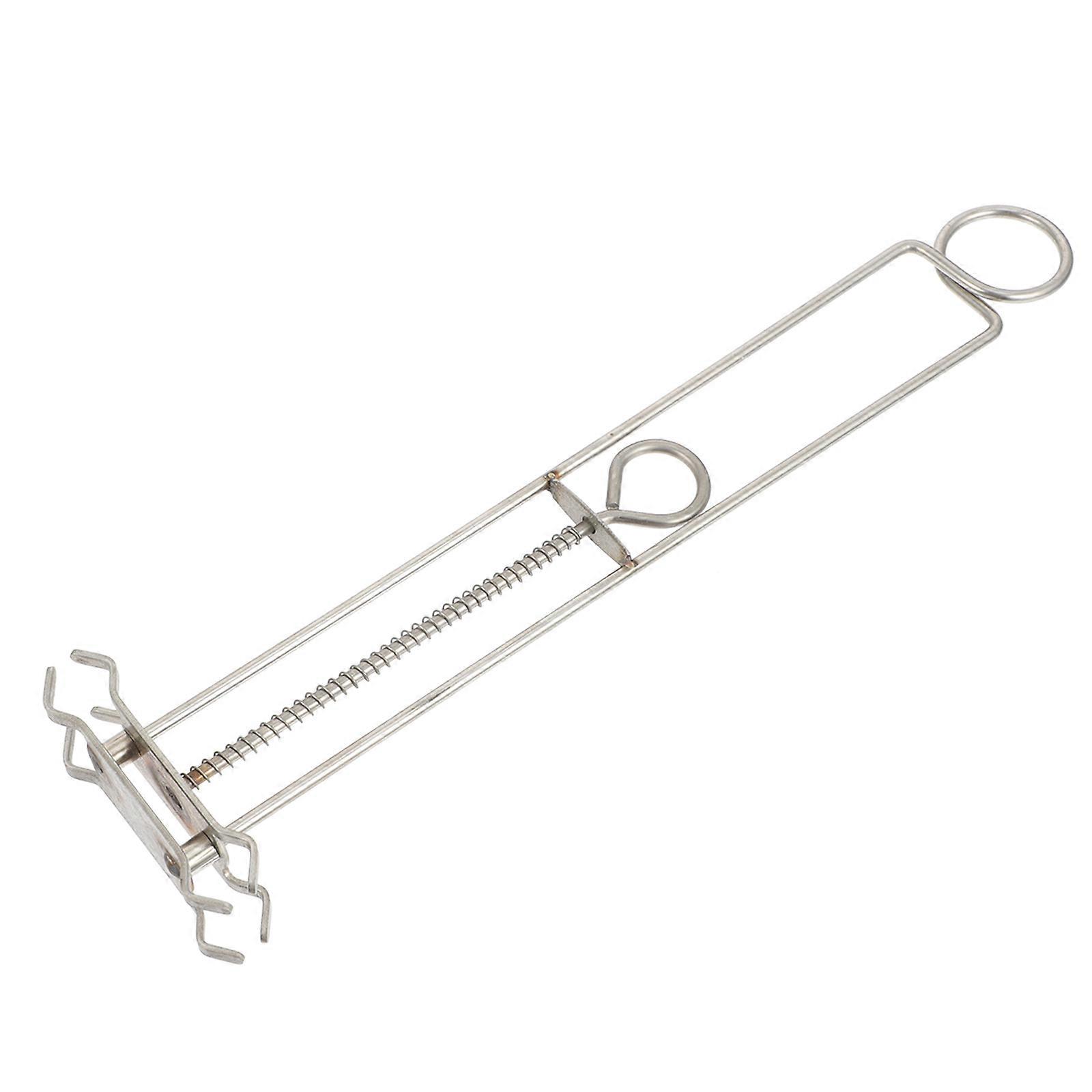 Spring Tinting Shelf 2Pcs Stainless Lens Dyeing Rack Ideal For Novices And Professionals Enhanced Durability And Stability