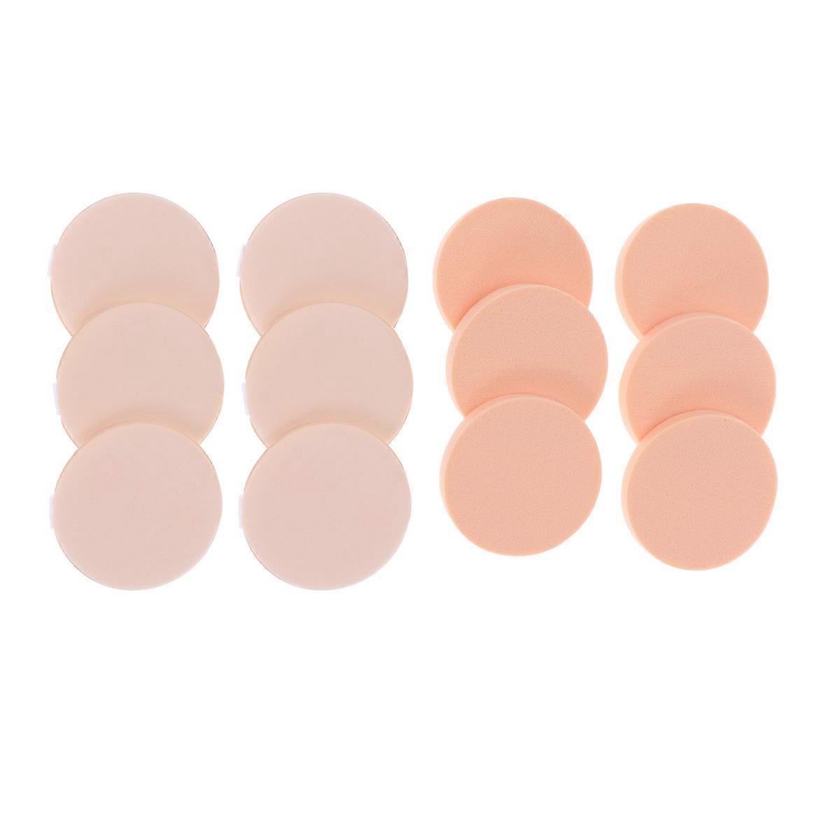 Sponge Puff Loose Powder Puff for Makeup Use 24Pcs Assorted Colors