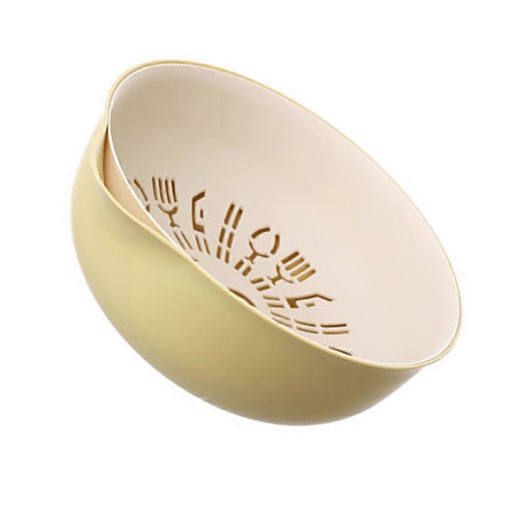 Kitchen Strainer Basket 2Pcs Plastic Colander for Vegetable Washing