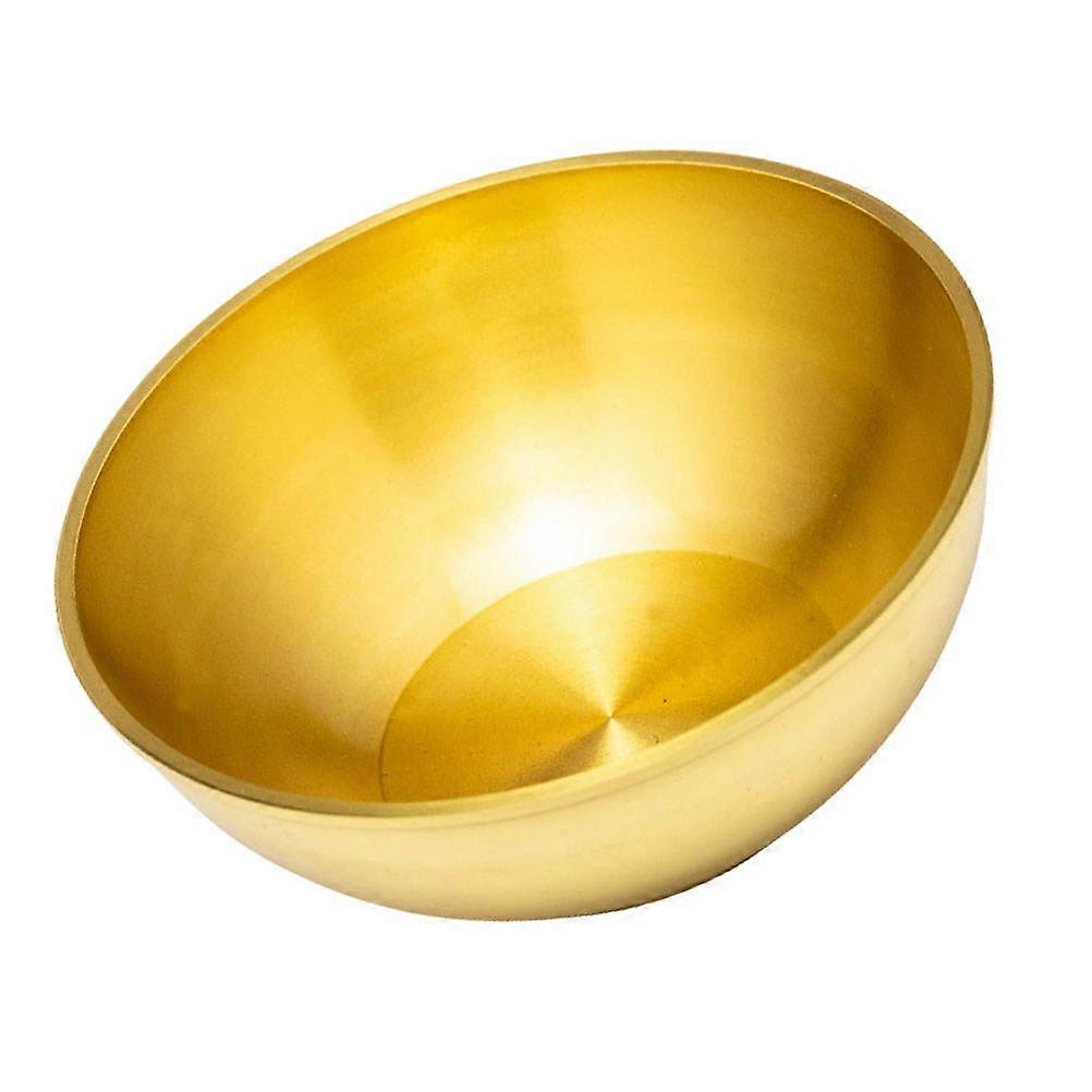Brass Bowl for Buddhist Offering Holy Water Function 2Pcs Set