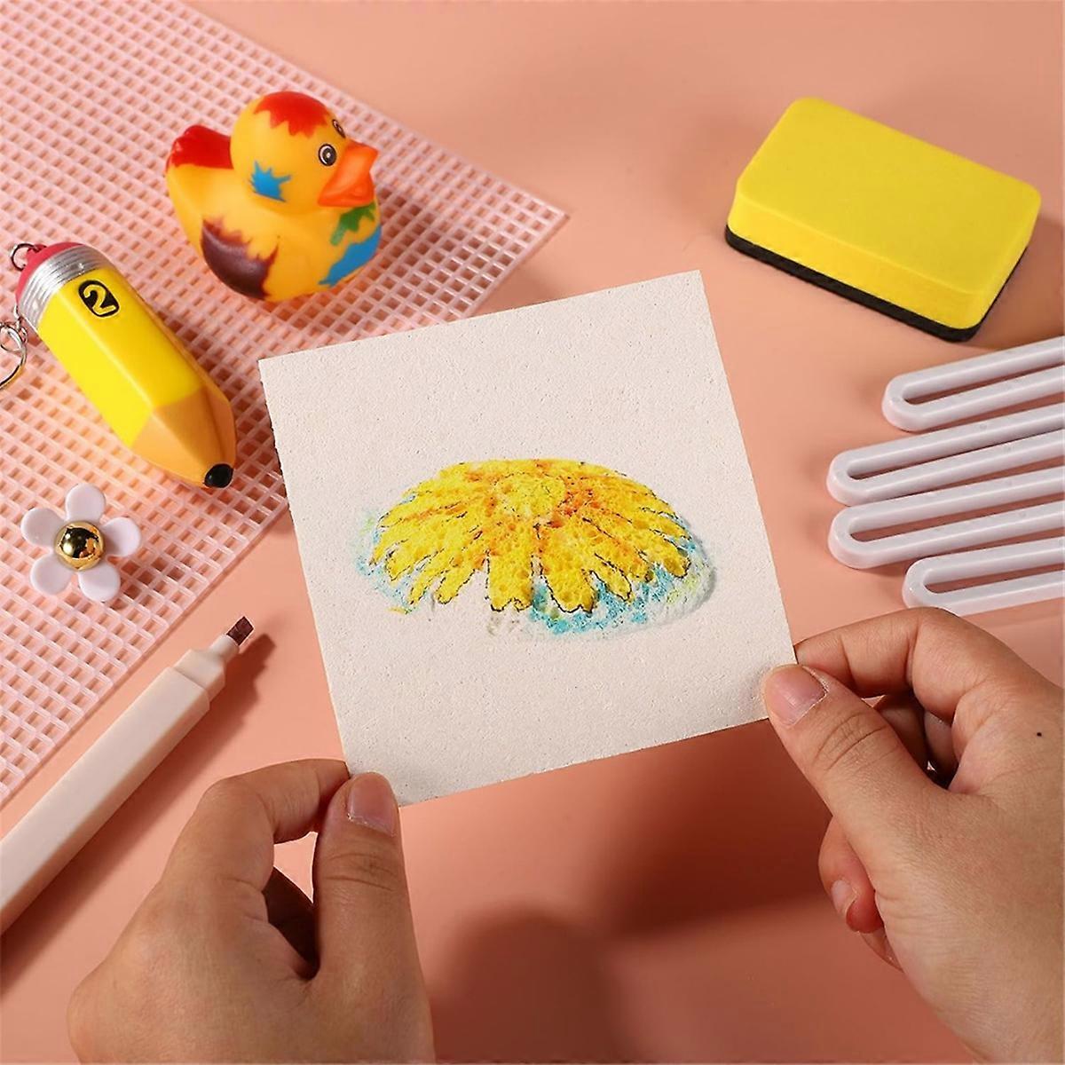 Magic Foam Texture Paper, Cellulose Card Foam Texture Drawing Paper