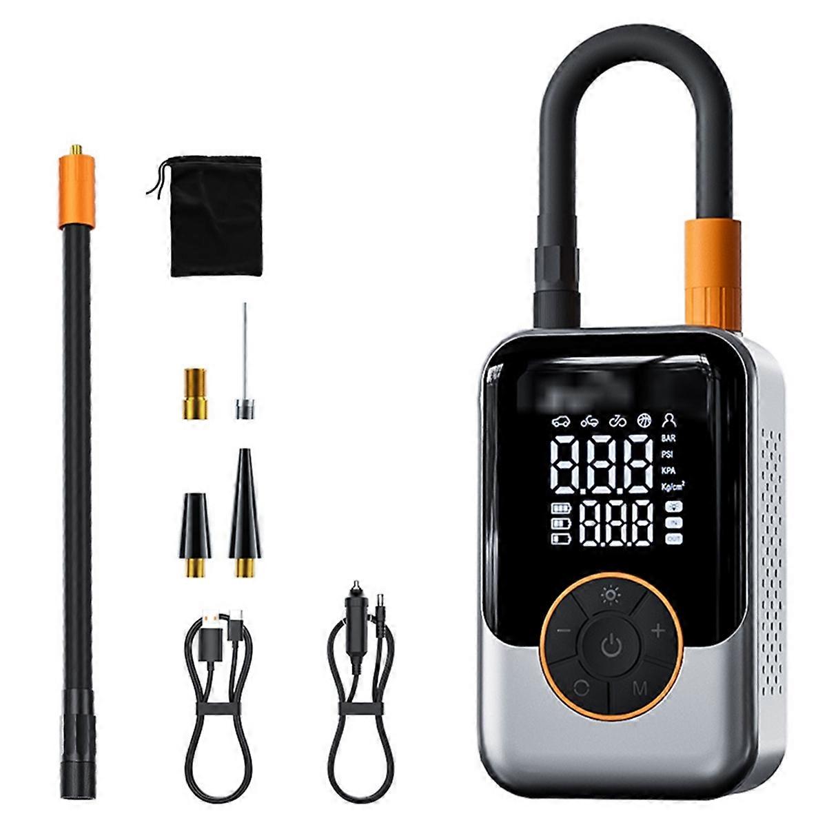 Wireless Car Inflation Pump Quick Charging High Pressure Air Pump