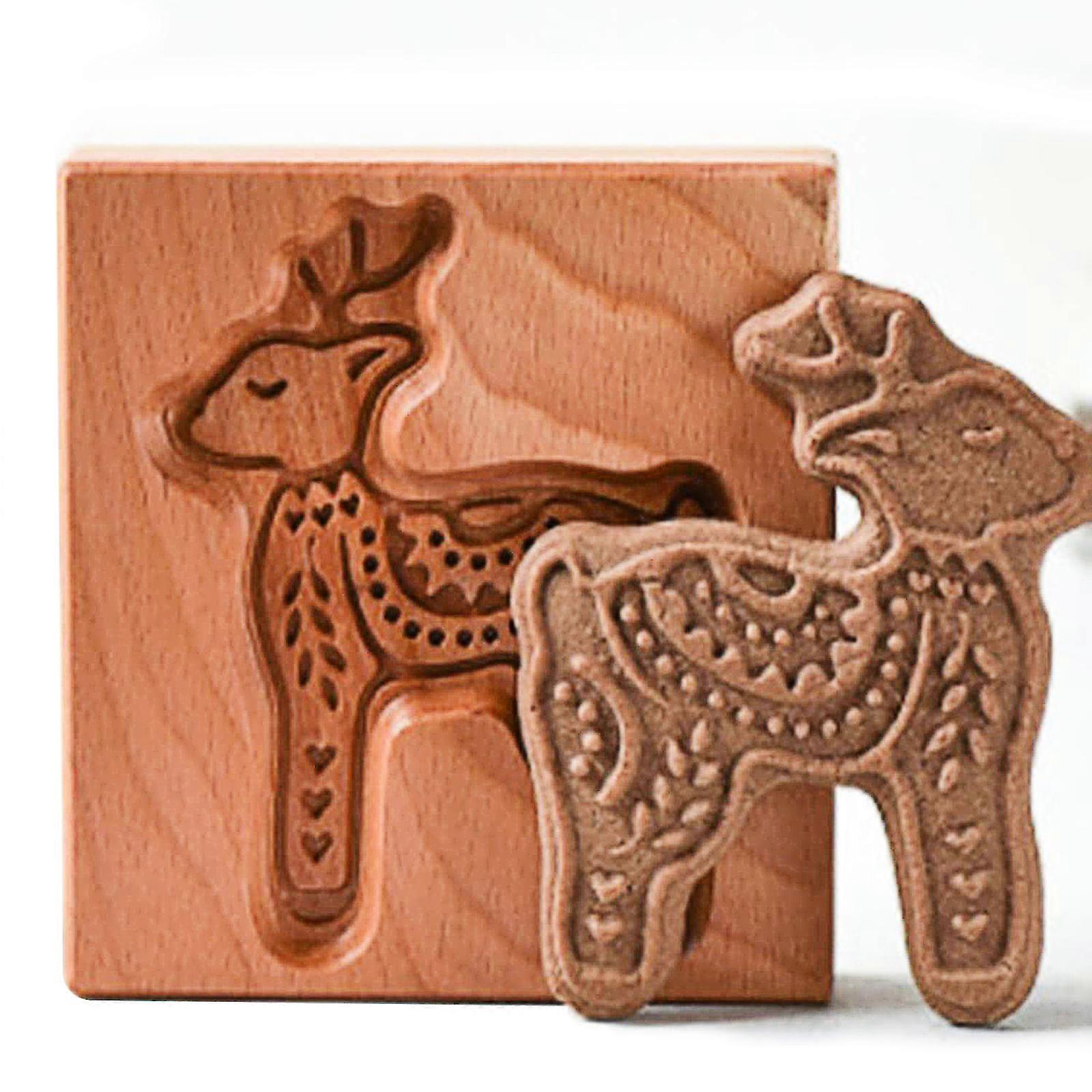 18 stilar påsk träpepparkakor snidade shortbread form kakformar -- 24