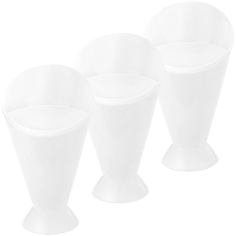 Gobelets à charcuterie réutilisables pour frites, pour 12 portions de collations