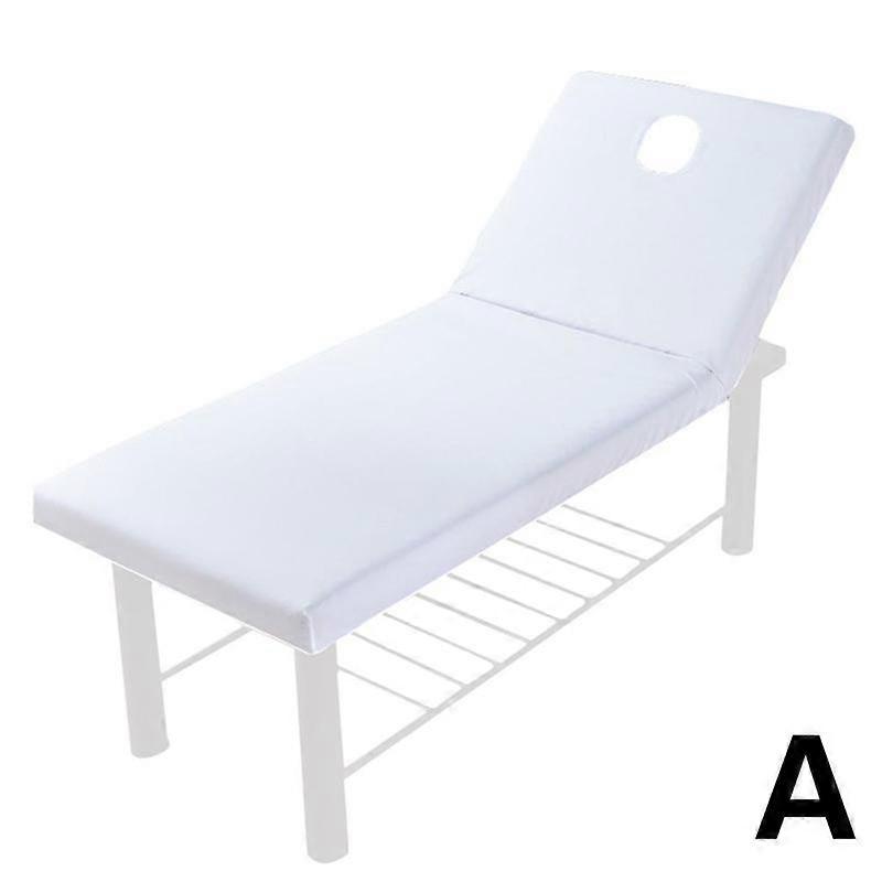 Solid Color Massage Table Sheet, Massage Bed Cover With Face Hole, Fitted Sheets Washable Reusable Elastic Massage Table Cover