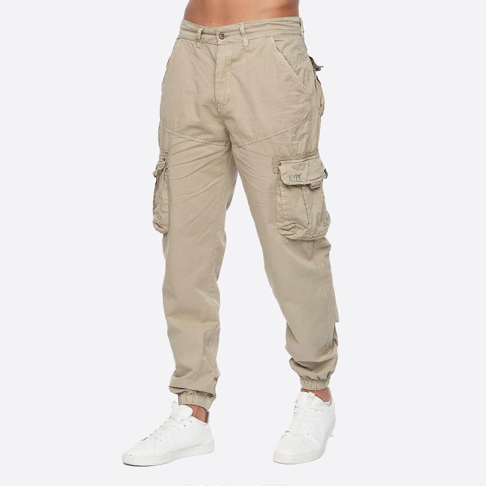Duck and Cover Kartmoore Combat Pants Stone / Beige