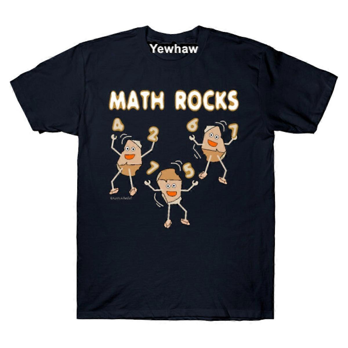 Math Rocks Funny School Mathematics T-shirt