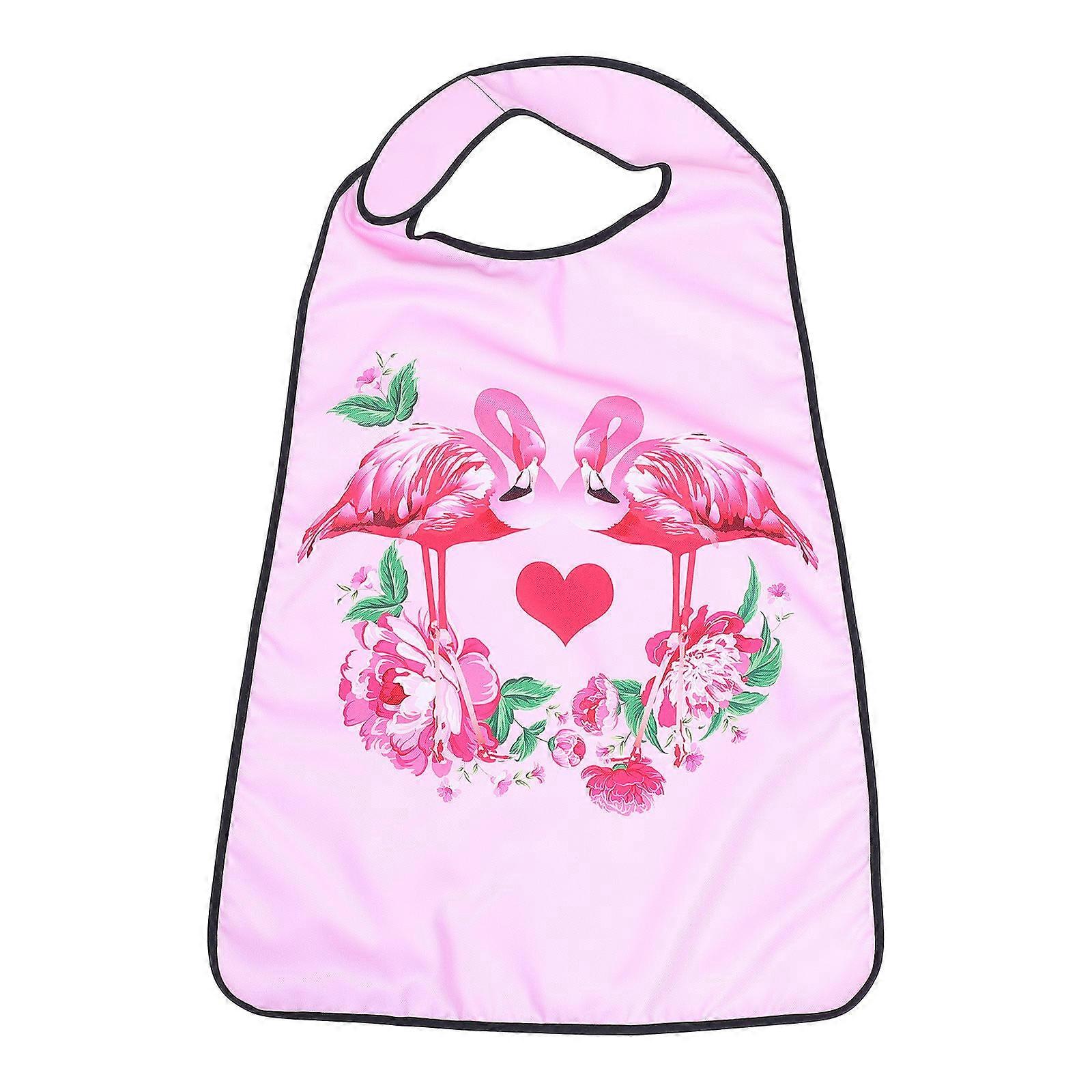 Adult Bib Reusable Waterproof Eating Bib One Pc Comfortable Polyester