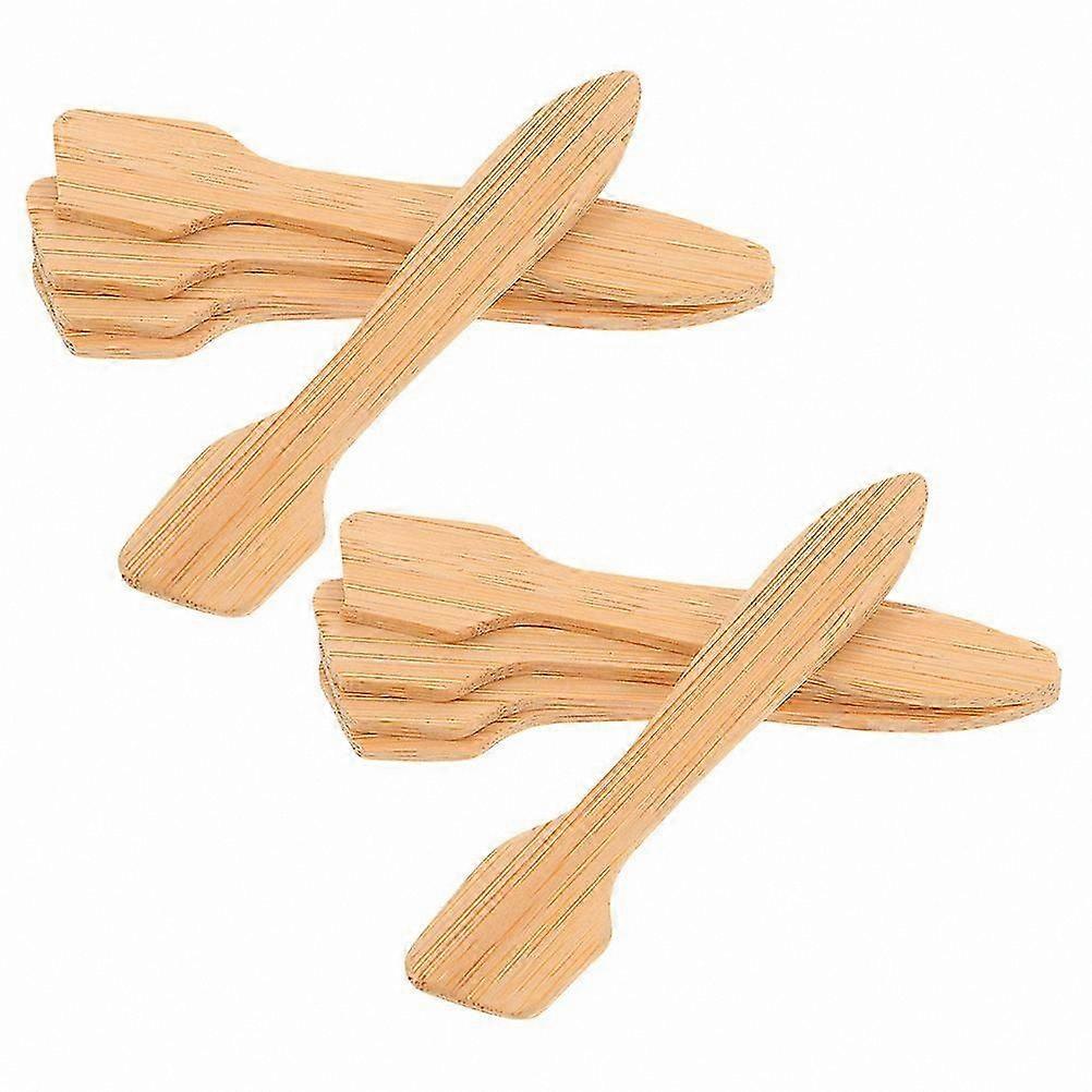 40Pcs Beige Cream Spreader Set for Skincare and Makeup Application Tools