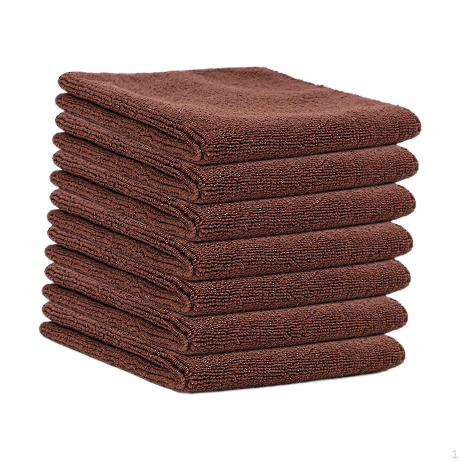 Chiffon de nettoyage de vitres en microfibre - Set de 7 chiffons réutilisables