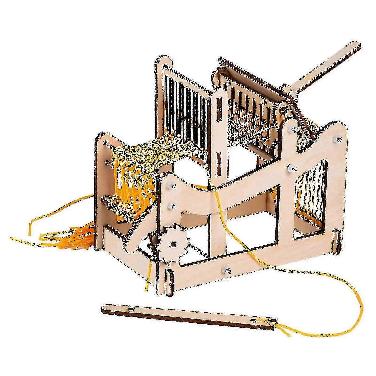 Multi-craft Weaving Loom,wooden Loom Large Frame Handcraft For Kids And Beginners ws