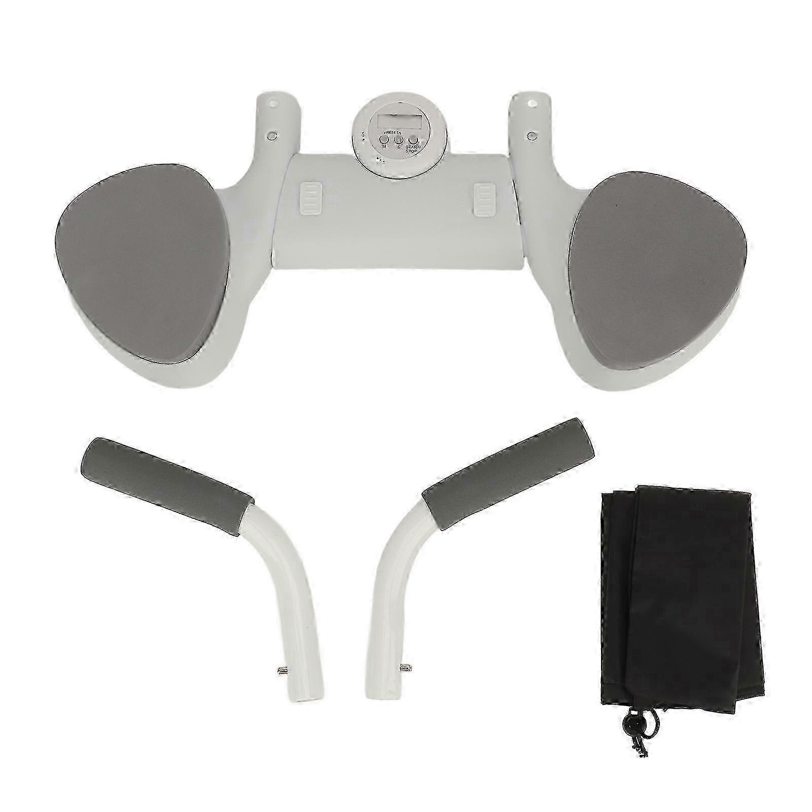 Plank Trainer Thickened Elbow Pads Anti Slip Sweat Absorbent with Timer Flat Support Exerciser for Push Up Abdominal Muscle Exercise 2025