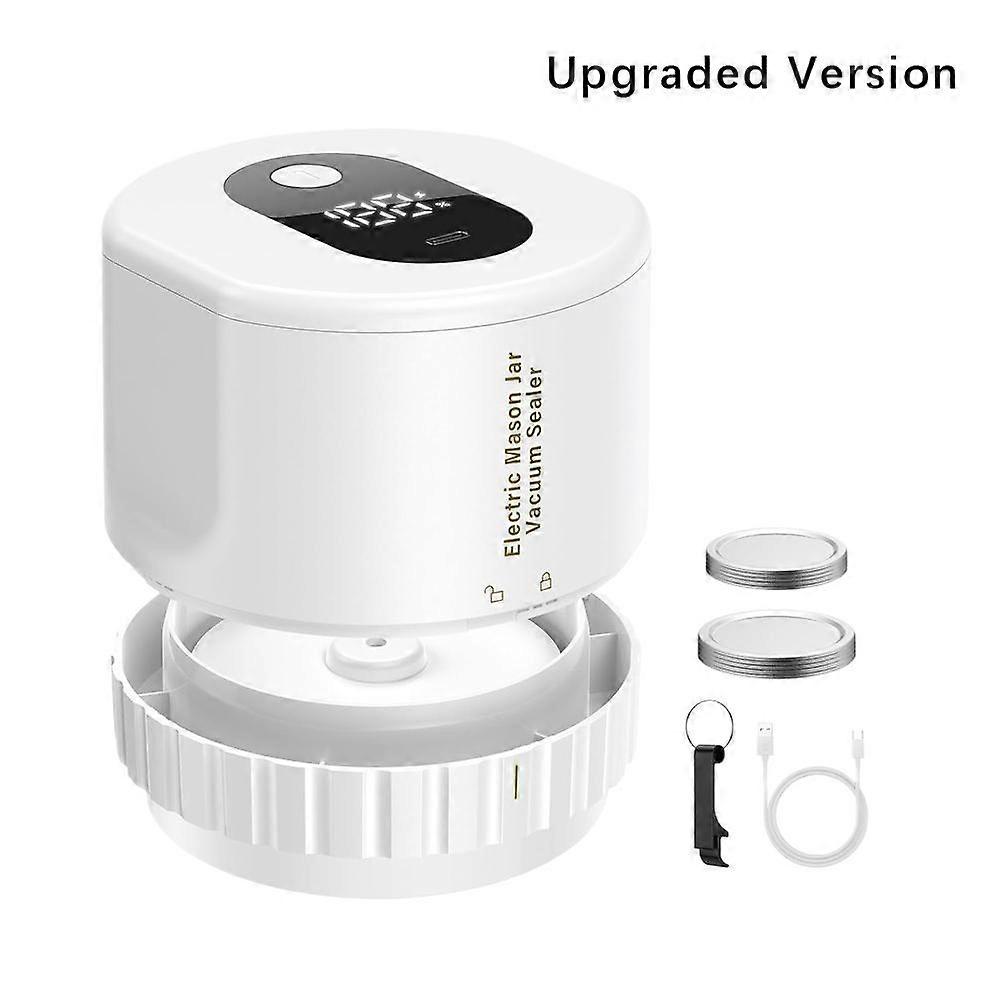 Automatic Vacuum Sealer Machine For Food Preservation Compact One Button Operation Extends Freshness For Jams Pickles Dried Goods