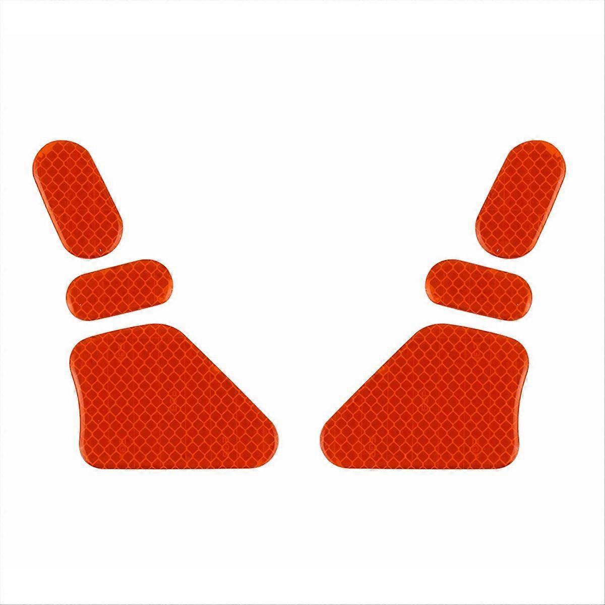 Safety Car Door Opening Warning Reflector Tape For Red