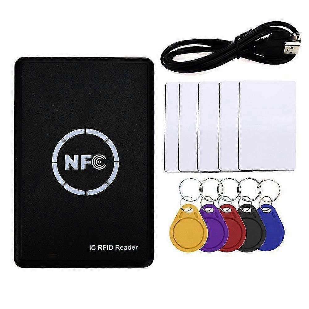 Ic Card Reader Contactless M1 Card Duplicator Rfid Proximity Card Access Cardnfc Copier Duplicator Key Fob Smart Card Reader Writer 13.56mhz Encrypted