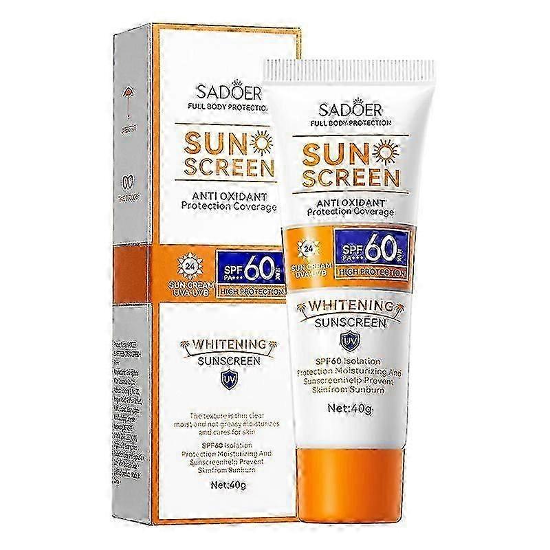Sadoer Isolation Sunscreen Anti Sweat Refreshing Non Greasy Sunscreen