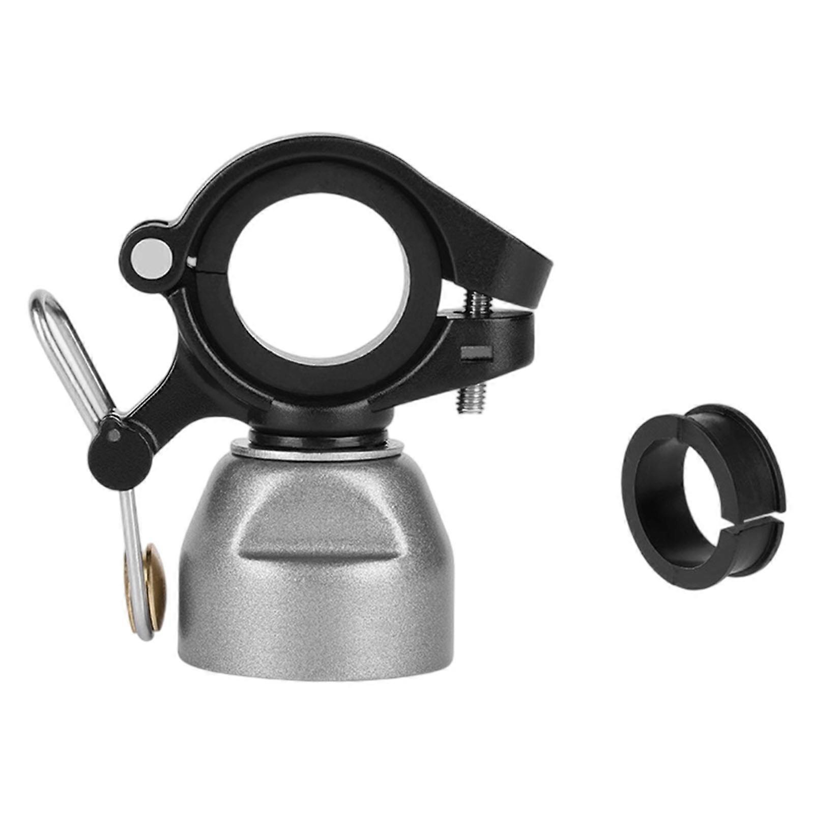 Remotes Control Bike Horn with Four Sound Models Warning Bicycles Bells for City and Mountain Cyclists  Titanium color 1