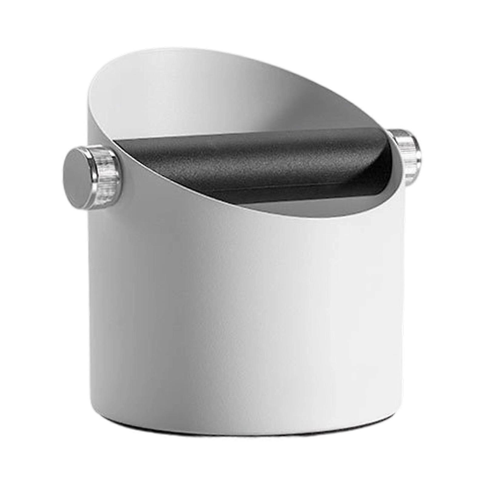 Coffee Floor Container Simple Structure Carbon Steel Reusable Practical Heat Coffee Box for Household Use Easy Cleaning  White