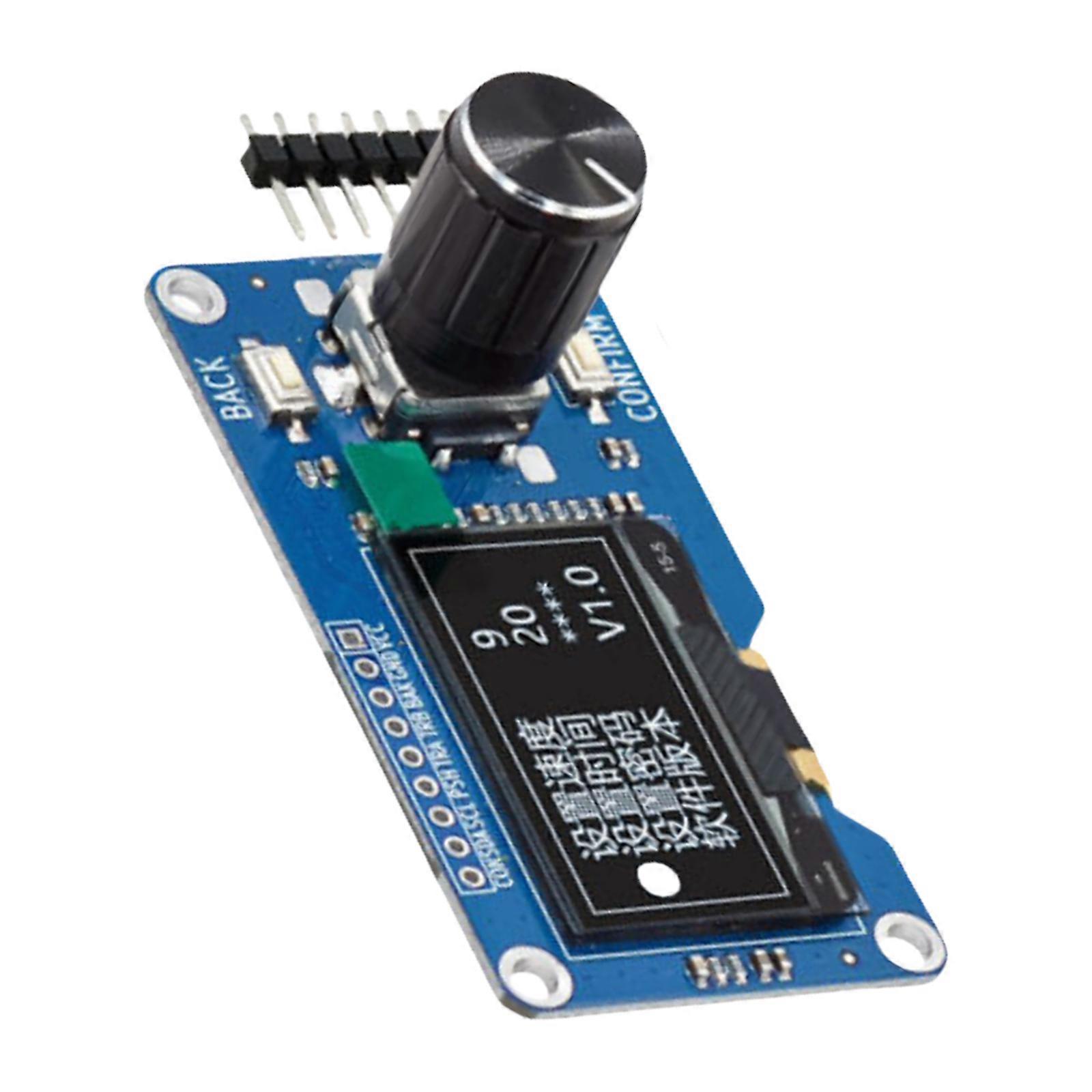 1.3inch IIC Interfaces LED Display With EC11 Encoders Replacement For DIY Enthusiasts And System Developers Multicolor