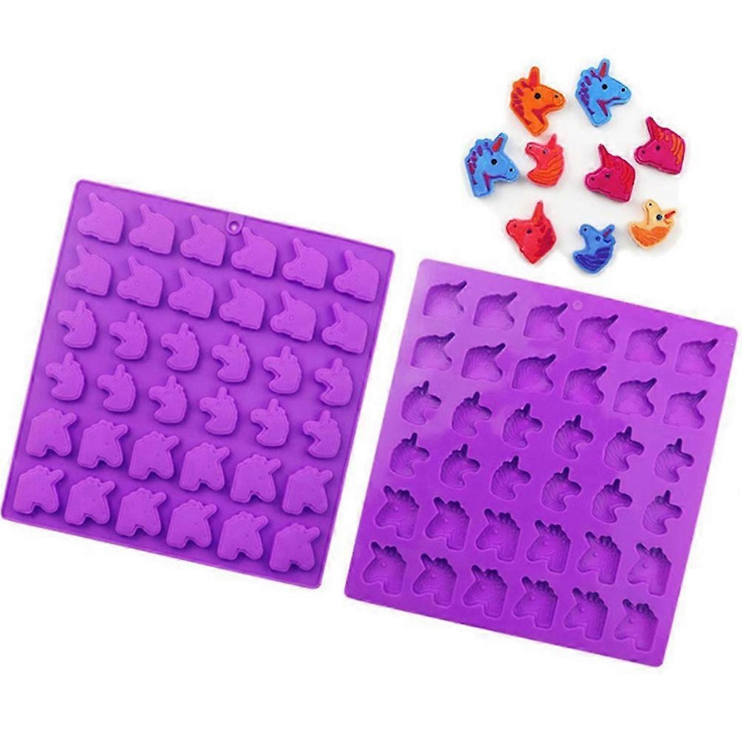 DIY Design Unicorn Silicone Mold Portable Ice Grid For Home Shop Ice Making 1Set