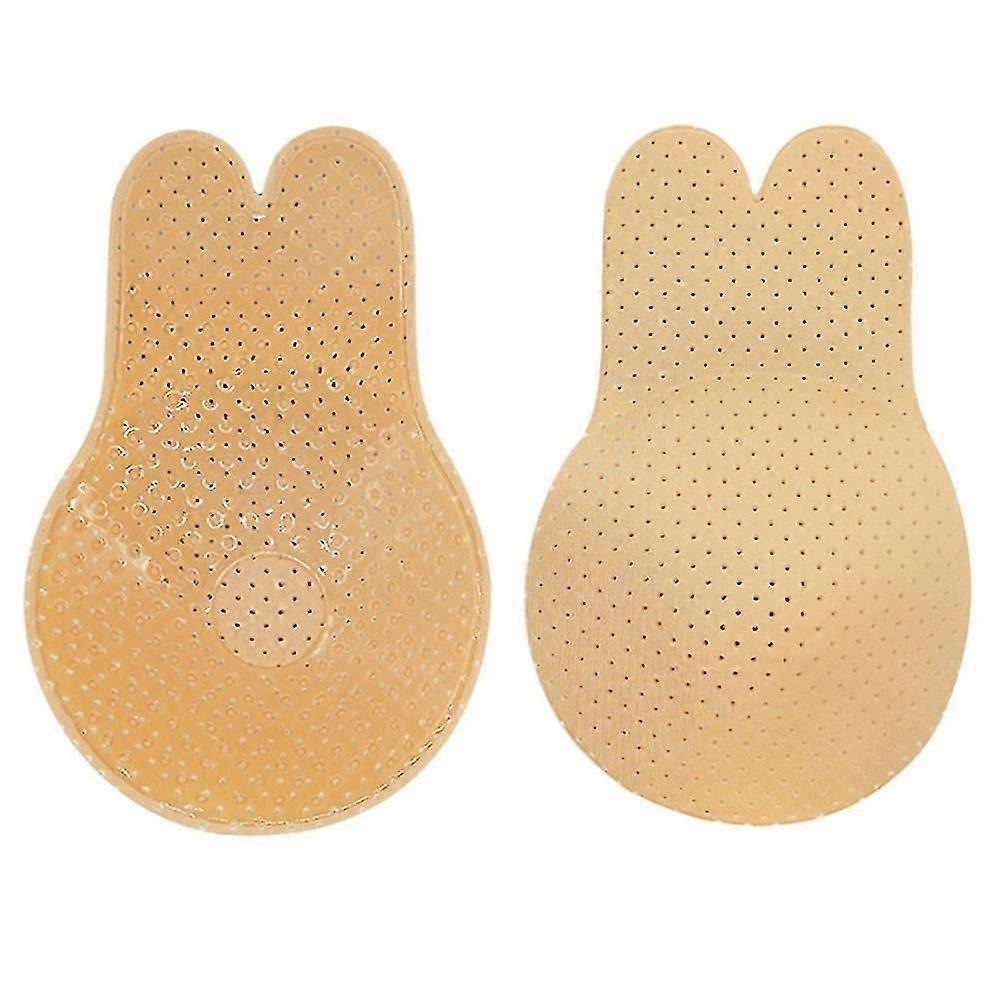 Atmungsaktiver Kaninchenkopf Unsichtbare BH-Pads Selbstklebende Bruststraffung Tape Nippelabdeckung