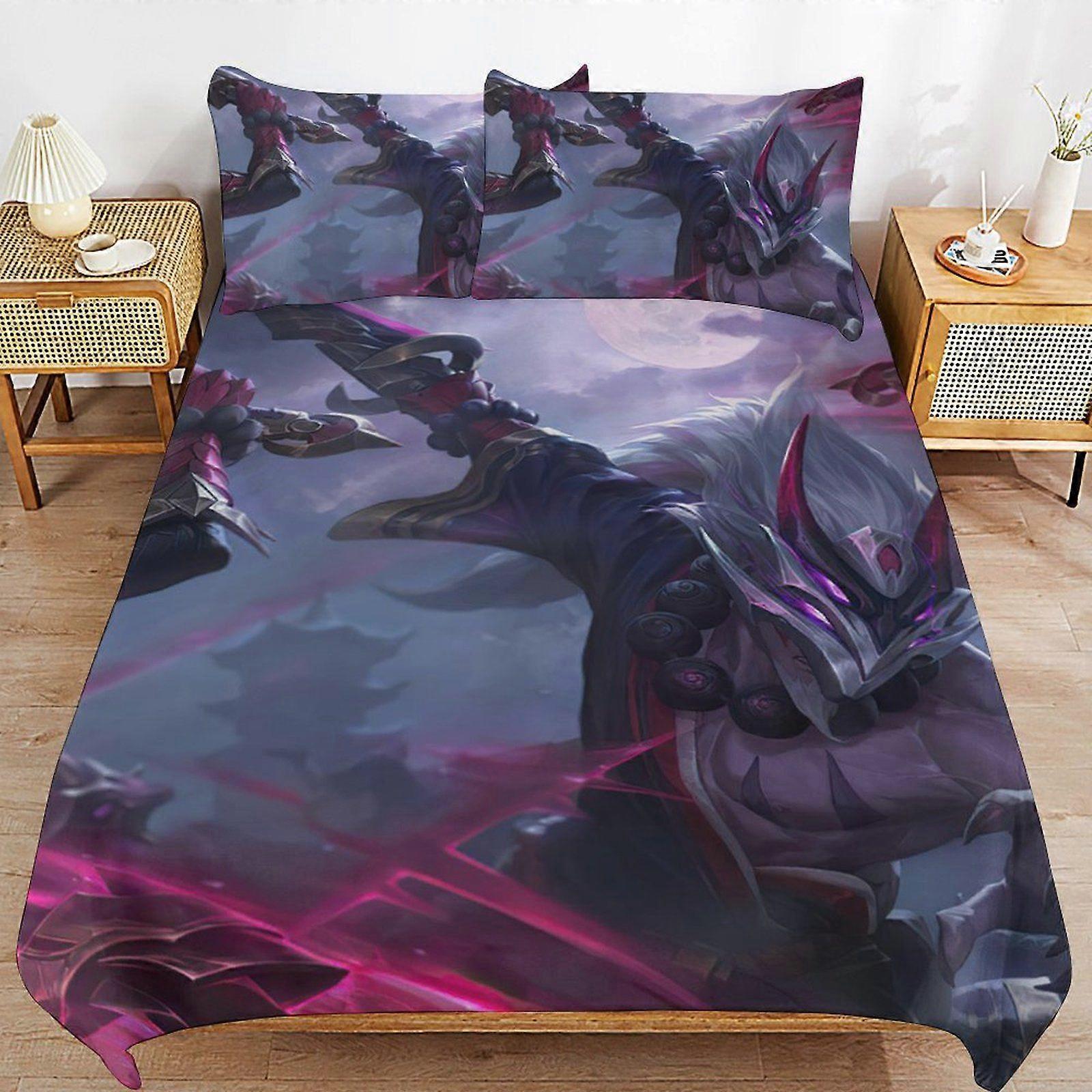 u284 Alien Legends Simple Smooth Finish Practical Zipper Closure Soft Bedding Duvet Cover Sets Sleep Essentials n284