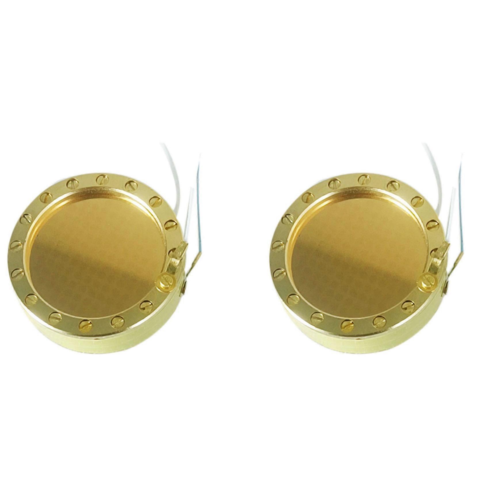 2X Microphone Diaphragm Core Capsule Large Diaphragm Condenser Microphone Accessories 34MM for Studio Record