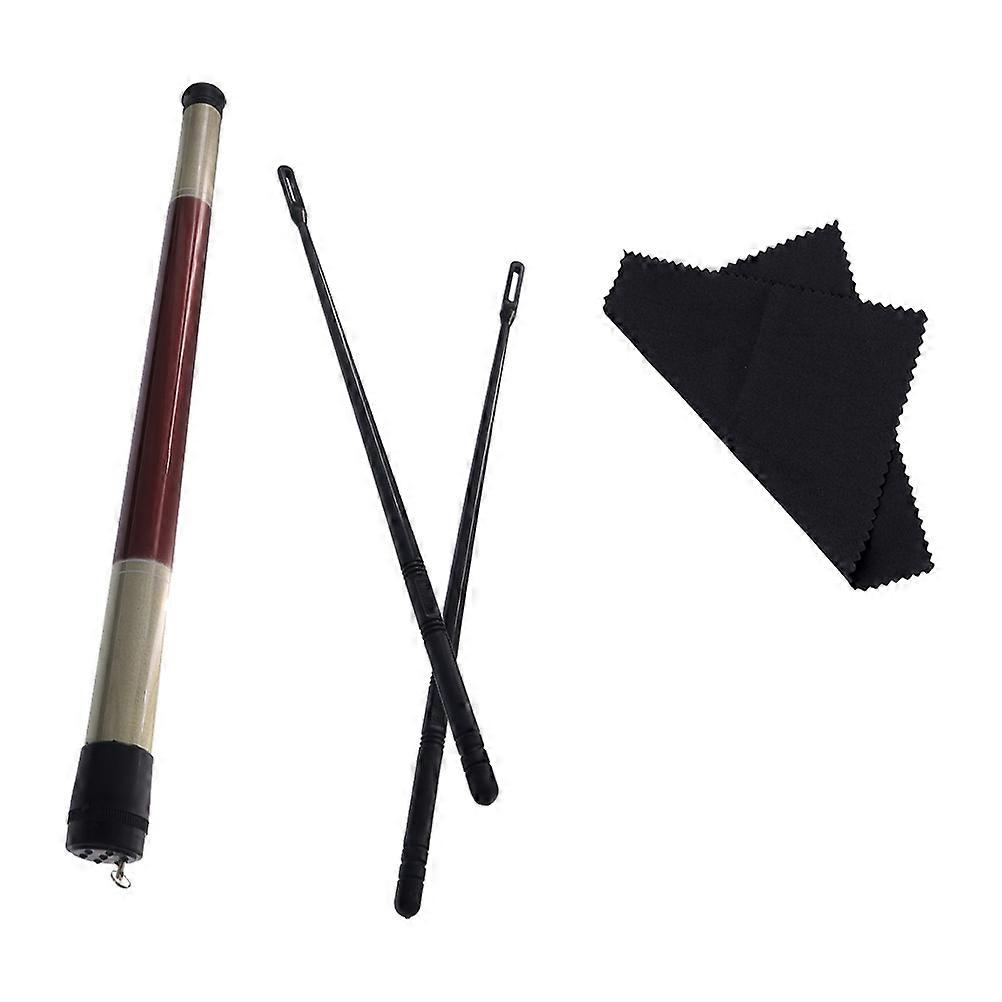Flute Cleaning Cloth and Stick Durable Tool for Flute Maintenance 1Set