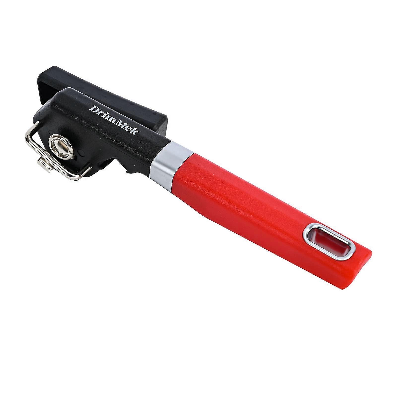 Manual Can Opener with Smooth Edge Cutting and Ergonomic Grip Handles Safety Side Cut Design