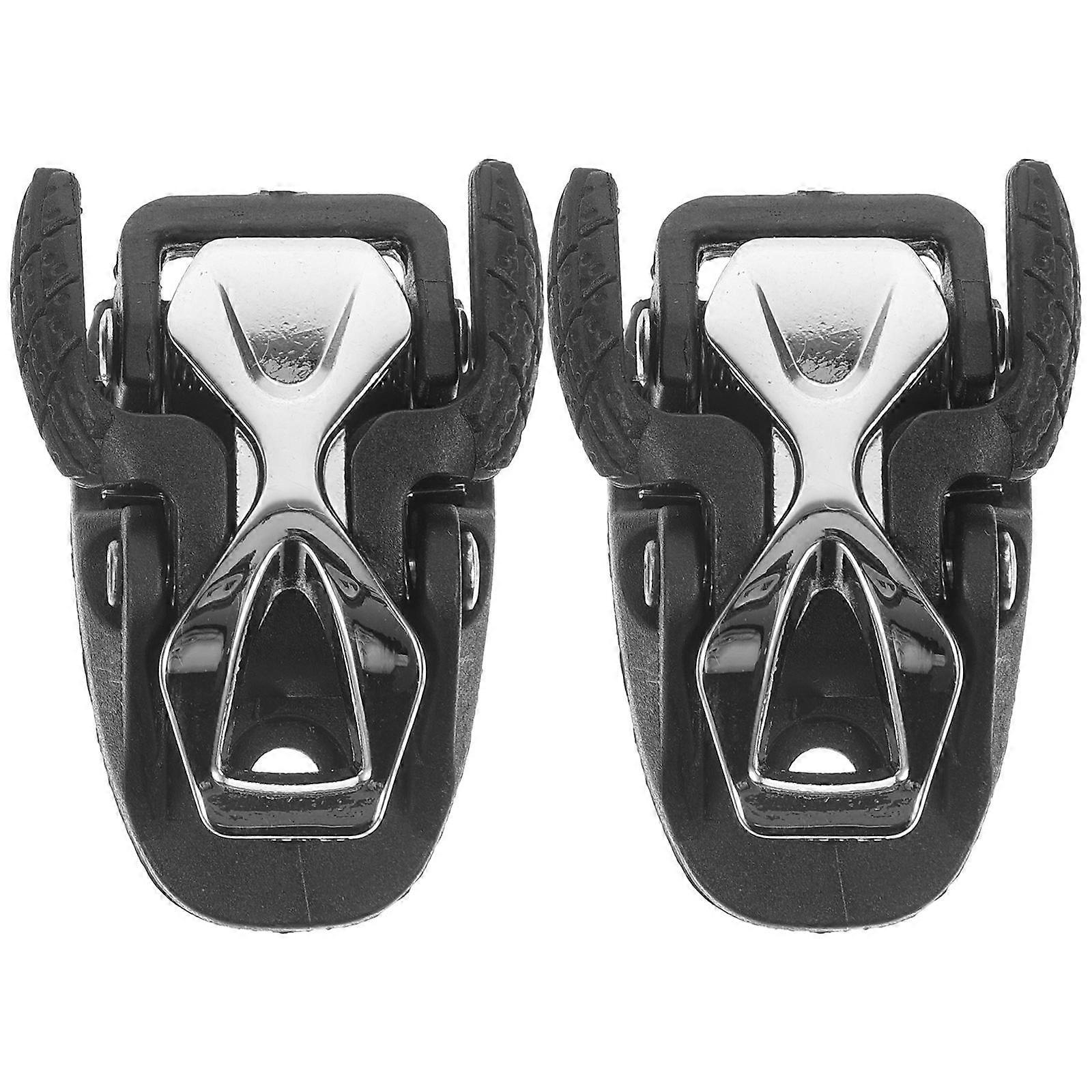 Roller Skating Buckle Skate Accessories with Fixing Buckles 4Pcs for Roller Skates