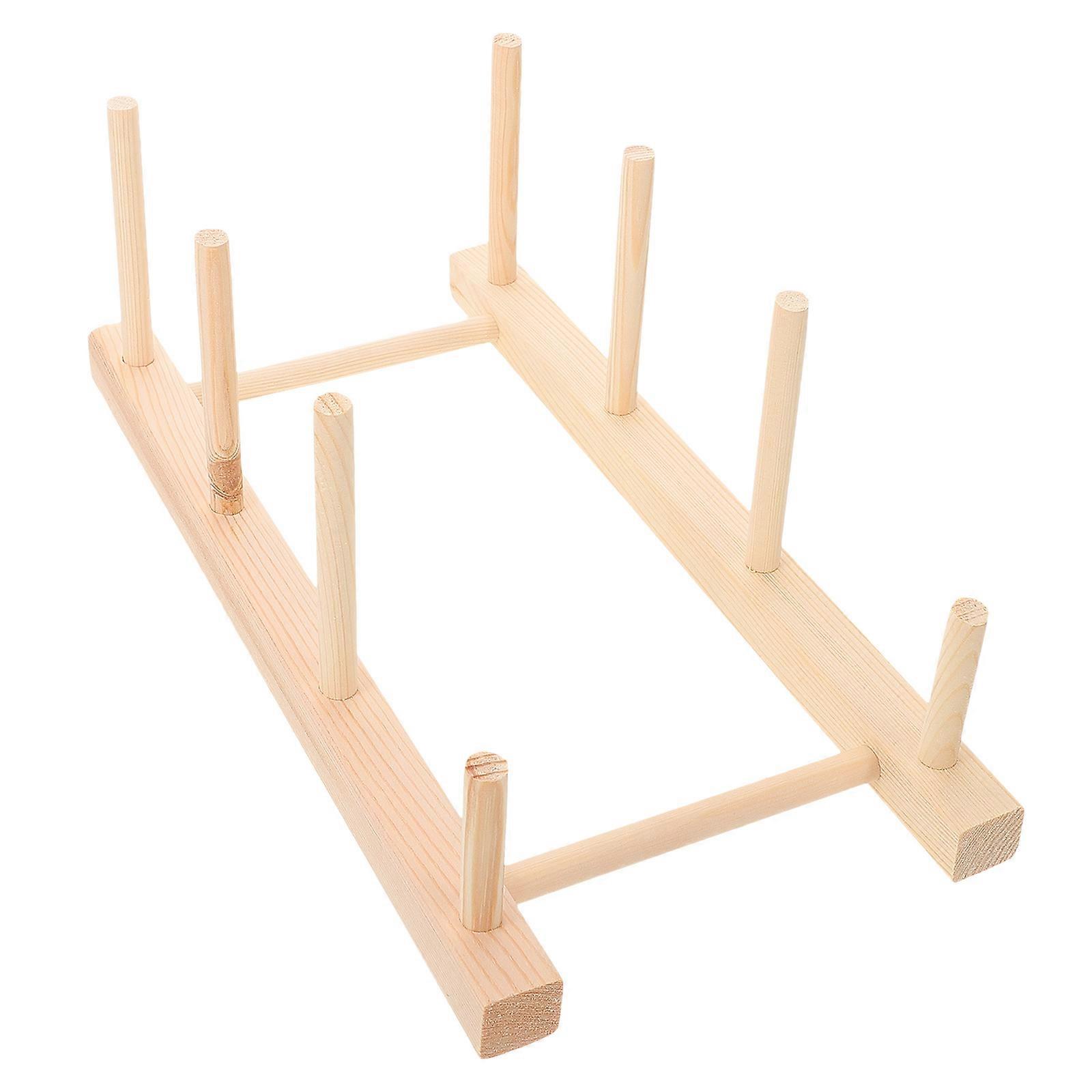 Wood Rack For Thread Organizing Threads Rectangular Style 1Pcs