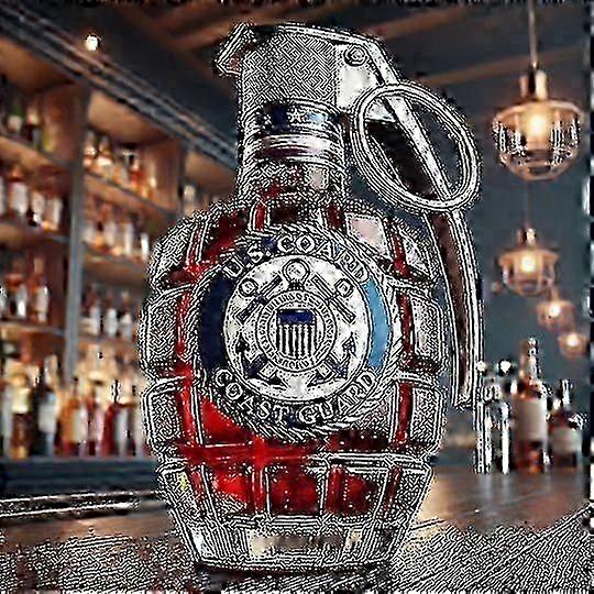 350ml Whisky Carafe Aigle à tête blanche, Teckel, Hibou, Bouteille en forme, En forme d’aigle