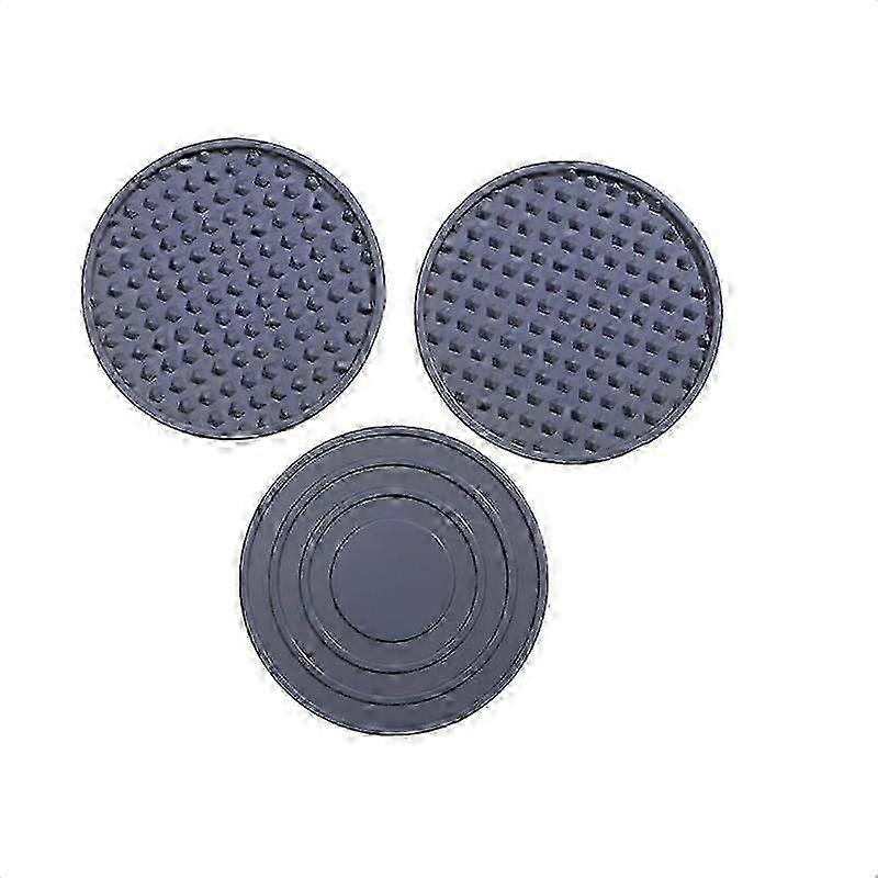 Silicone Coasters Drink Coasters Set Of 3 With Holder Tabletop Protection For Any Table Type
