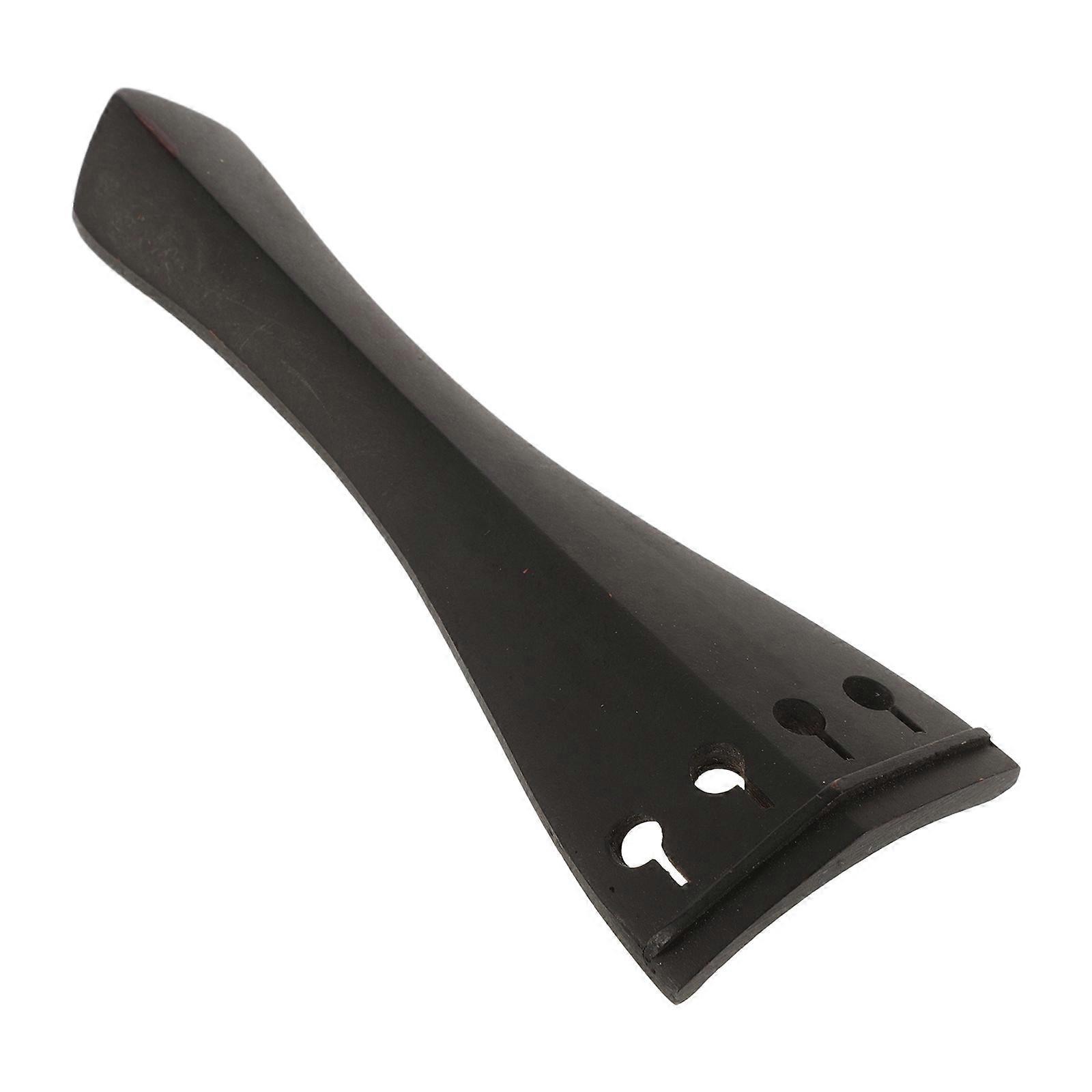 Replacement Part for Violin Enhance Sound Wooden Tailpiece Professional Pull String Board 11.20X4.00X0.60CM 2Pcs