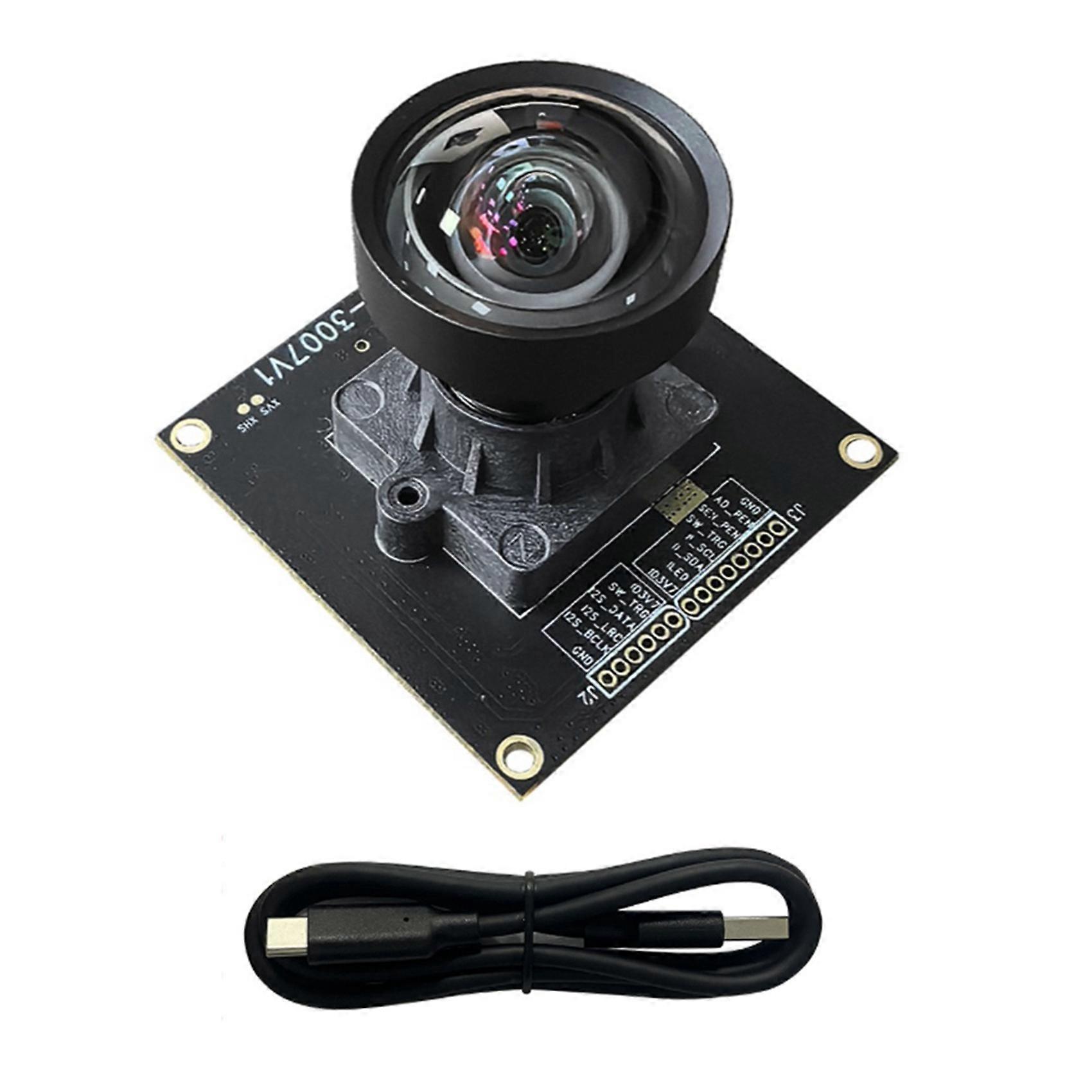 4K HD 8MP USB Camera Module 30-Frame IMX678 Camera Module for Industrial Computer Android Device Drive-Free 118 Degrees