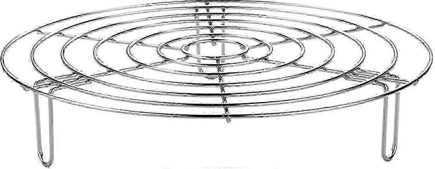 Rejilla de vapor redonda para cocinar al vapor, de acero inoxidable, multiusos, de 20 cm de diámetro.