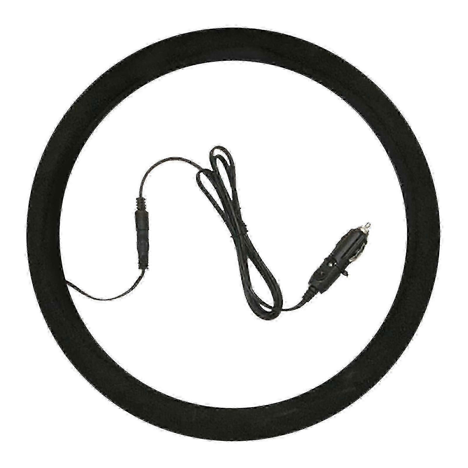 Universal Auto Heated Steering Wheel Cover - Quickly Warms Your Hands While Driving