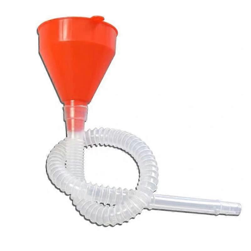 Fuel Funnel with Detachable Flexible Hose AntiLeakage Design for Car Motorcycle and Engine Oil