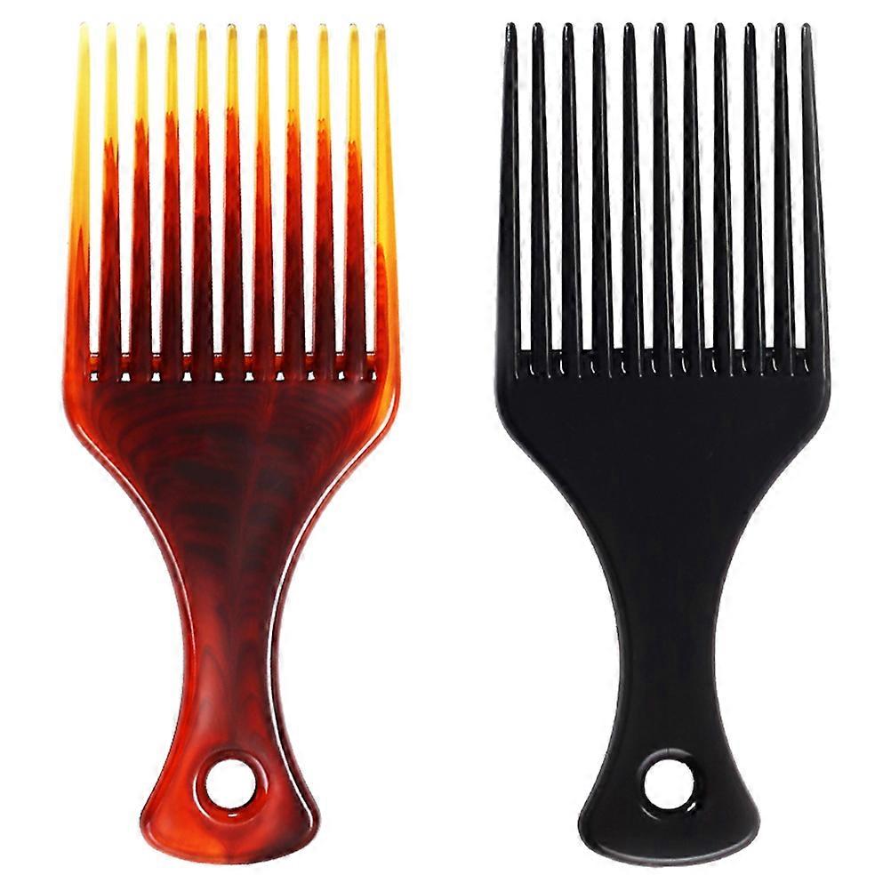 Wide Comb Large Hair Combs for Detangling 2Pcs Assorted