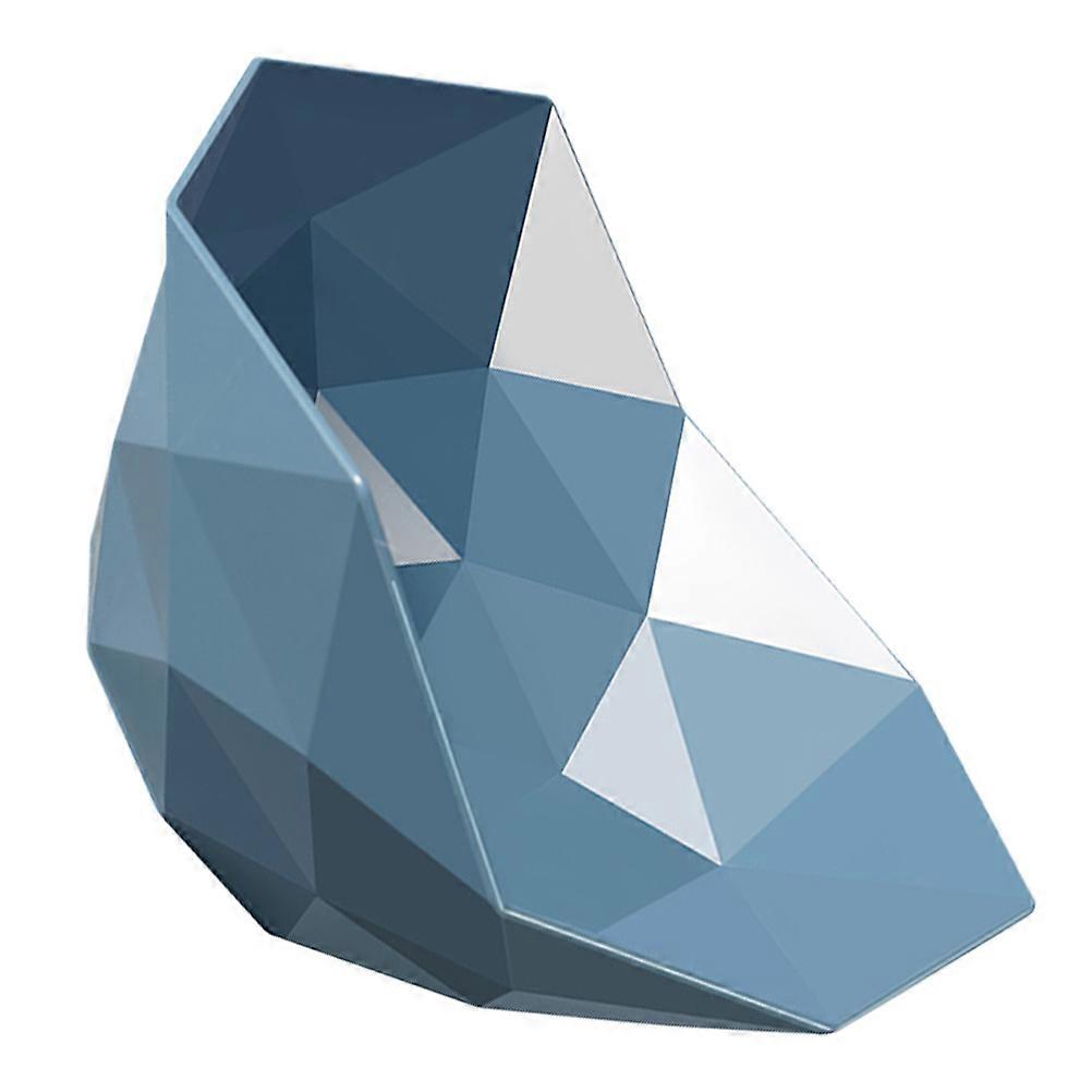 Fruit Tray Irregular Fruit Plate for Storage 1Pcs Portable Blue Holder