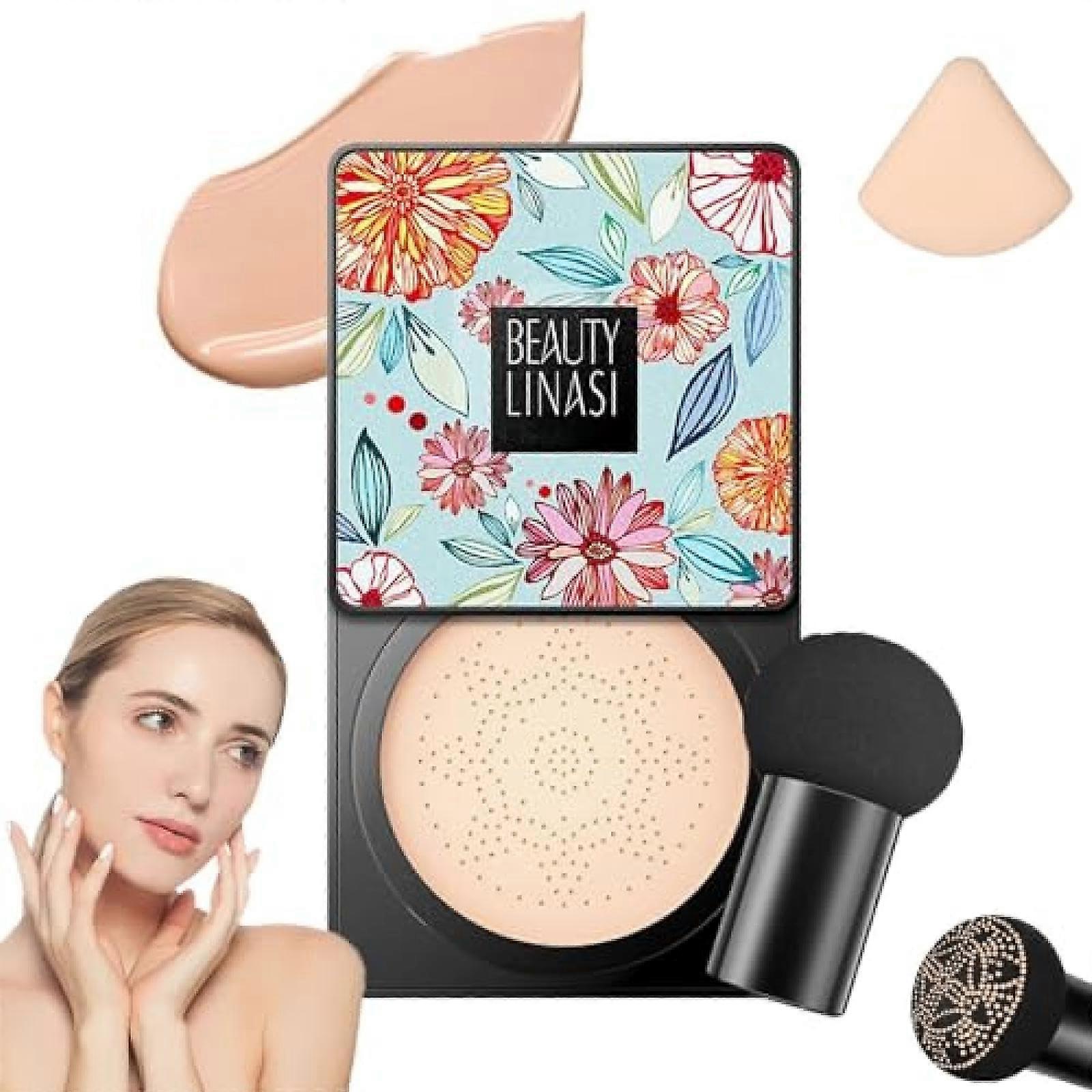 CC Cream Air Cushion Foundation Longlasting Full Coverage Waterproof Moisturizing Concealer