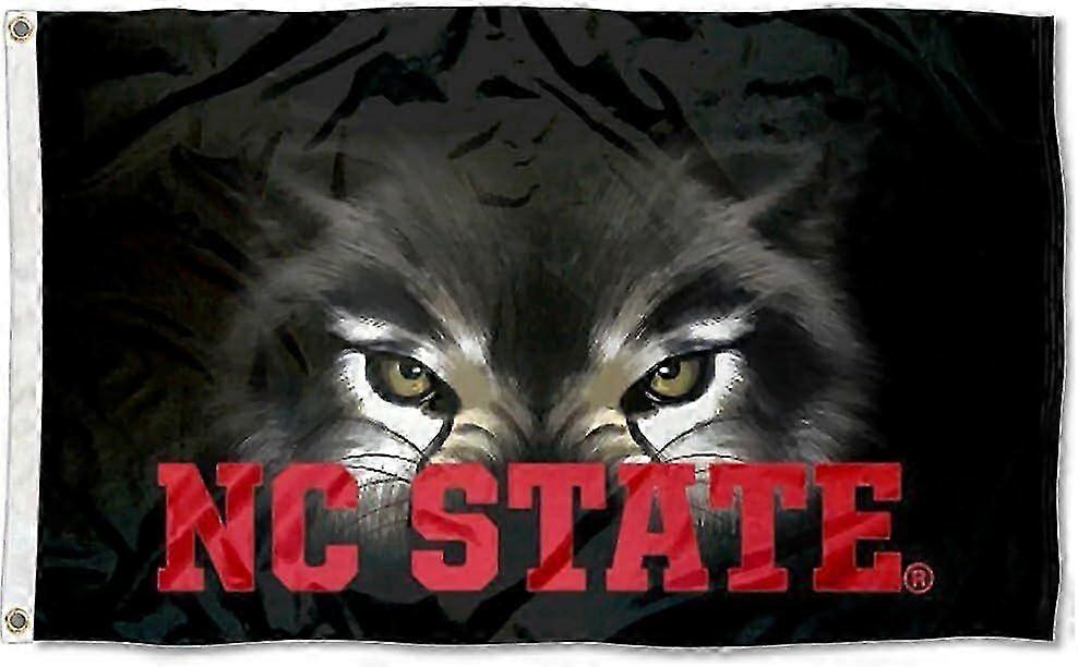 Nc State Wolfpack ser på universitetsflagg Uu 0475