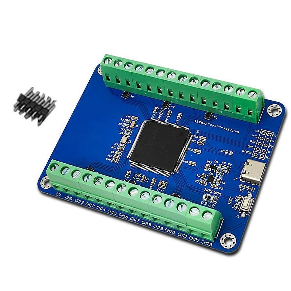 Sampling Module STM32F407ZET6 24-Channel 12Bit AD Sampling Module Data Acquisition Type-C Interface Module
