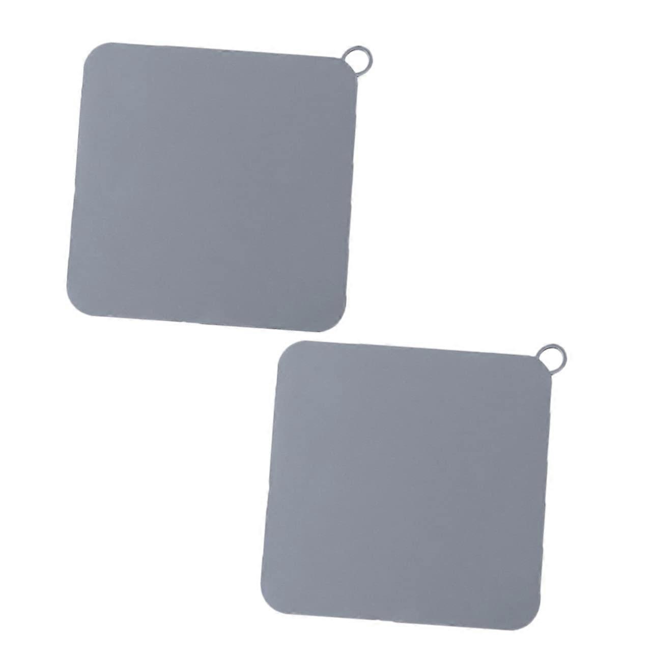 Silicone Floor Drain Cover 2pcs Odor Proof Insect Blocking Cap for Bathroom and Kitchen