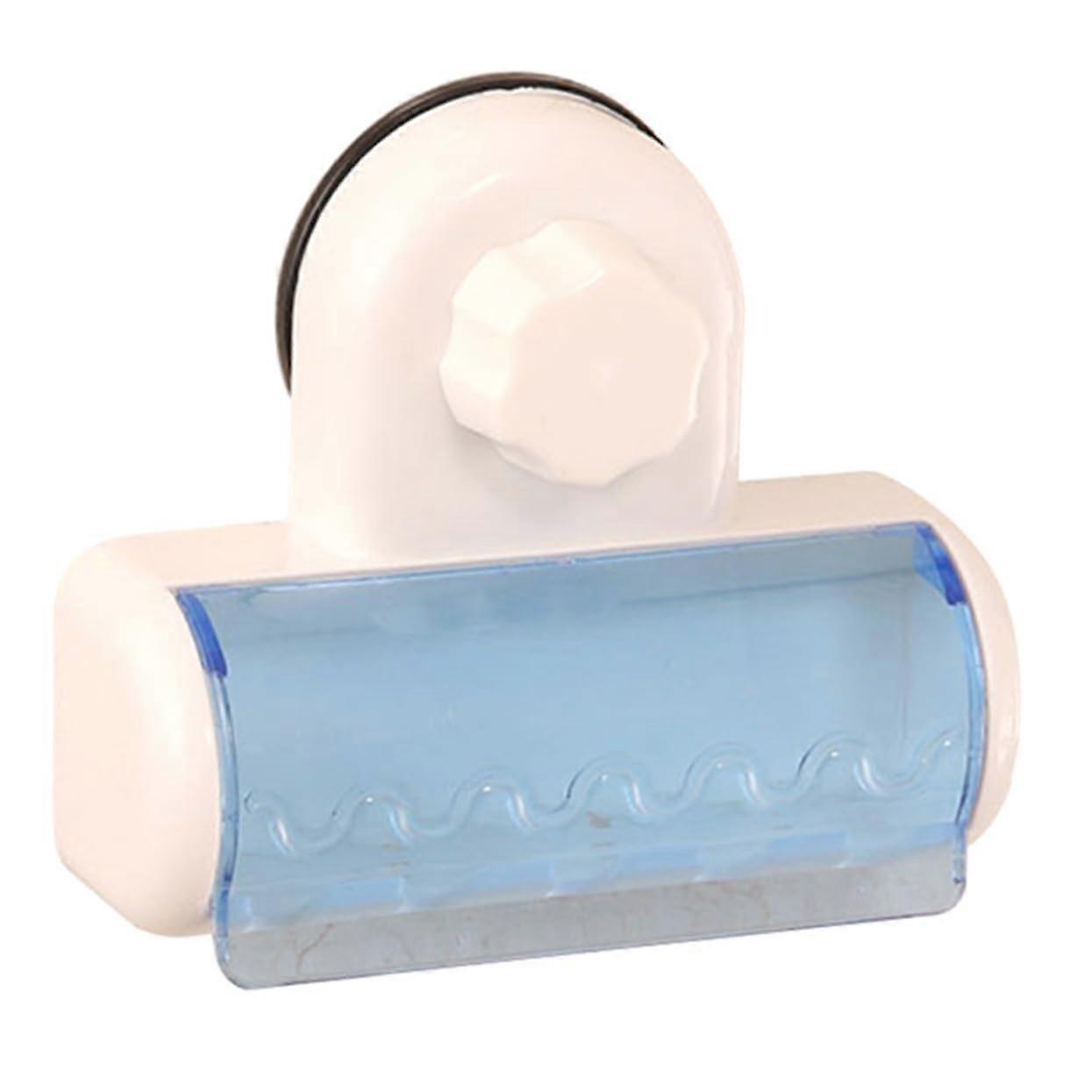 Wall Mounted Toothbrush Holder with Cover and Strong Suction for SpaceSaving Bathroom Storage