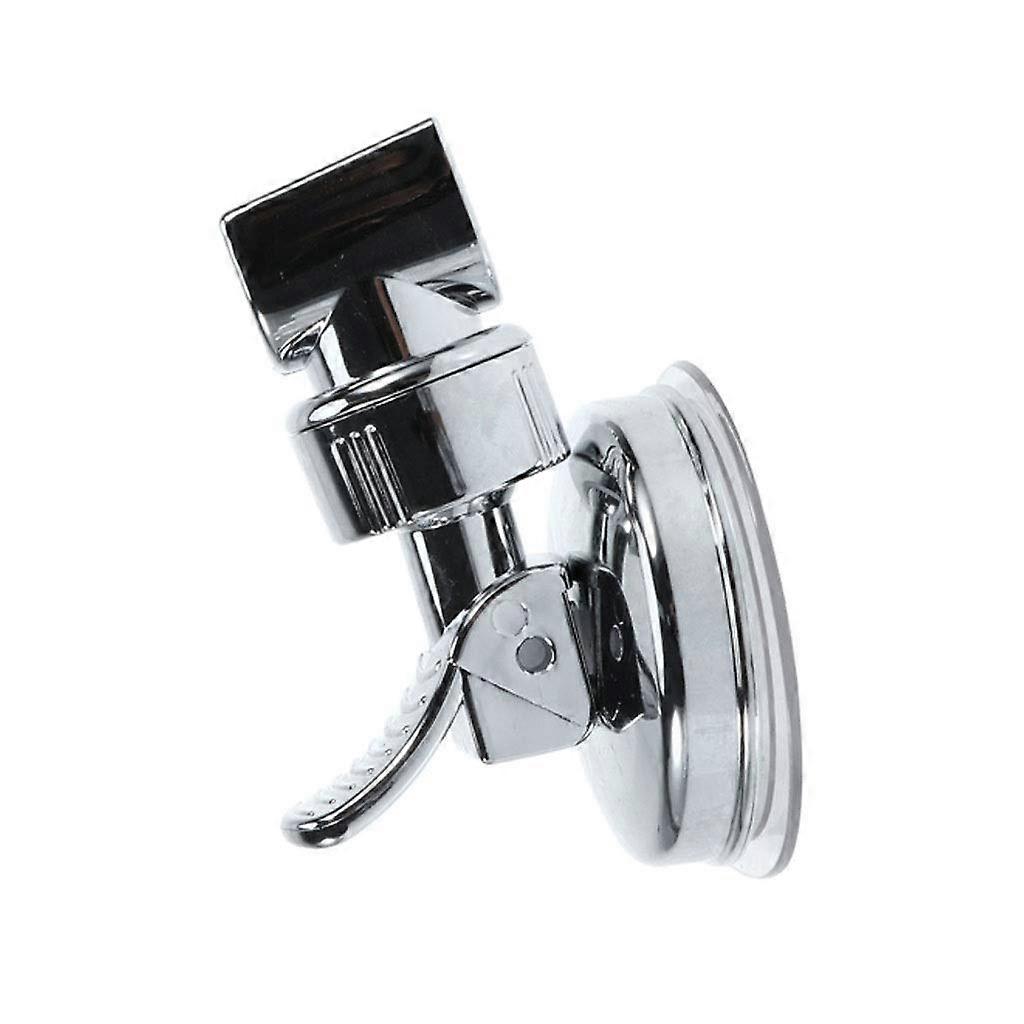 Adjustable Wall Mount Shower Head Holder with Secure Suction Cup for Bathroom Smooth Surfaces